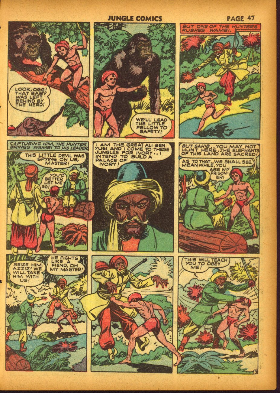 Read online Jungle Comics comic -  Issue #20 - 49