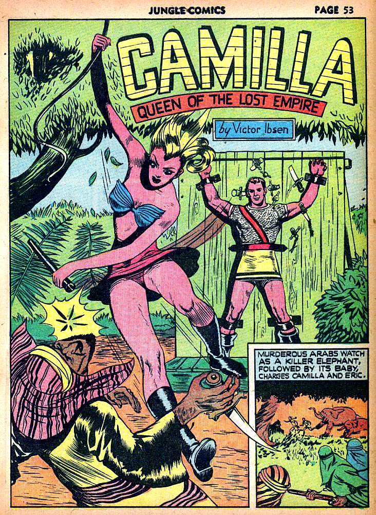Read online Jungle Comics comic -  Issue #21 - 55