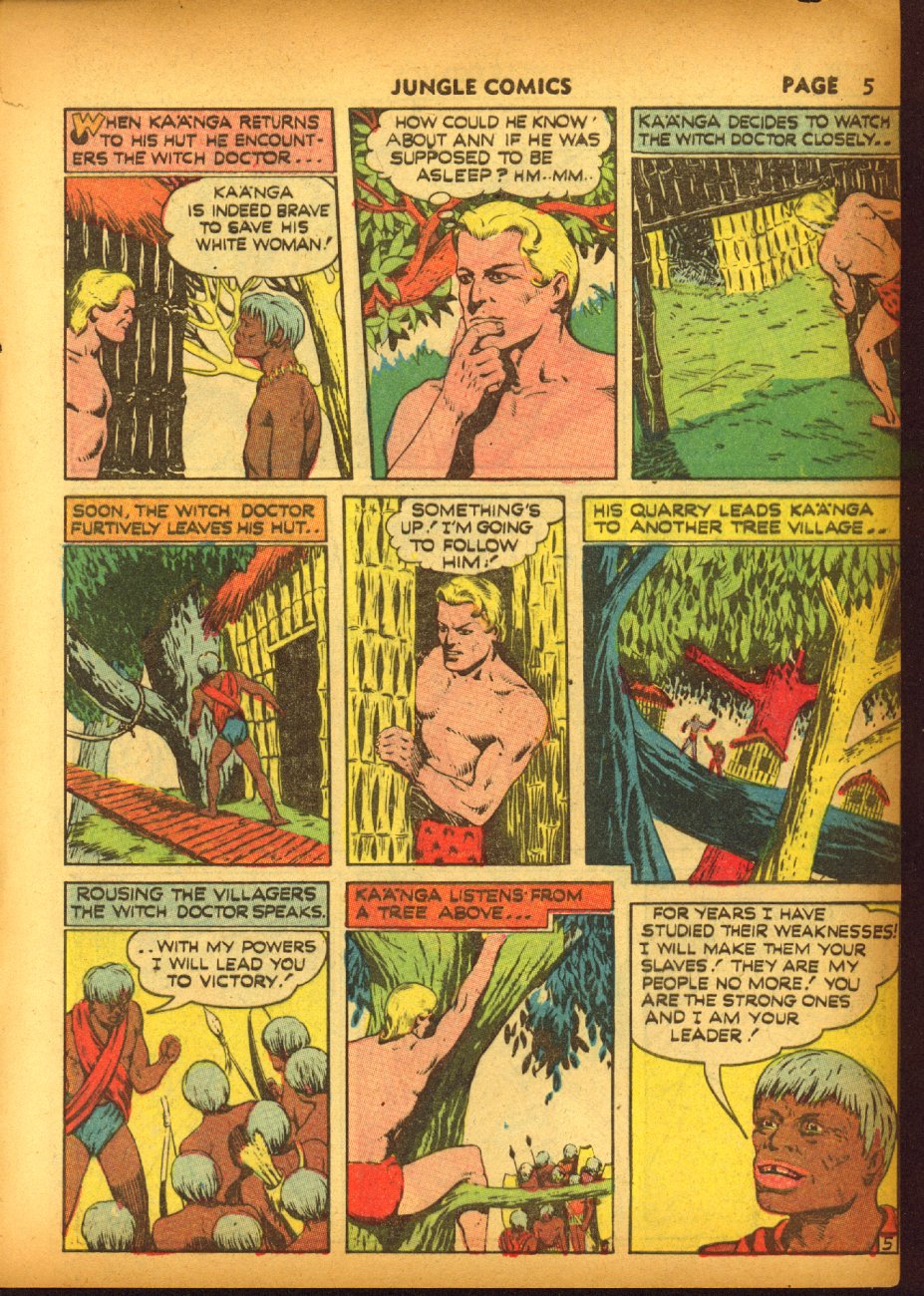 Read online Jungle Comics comic -  Issue #20 - 7