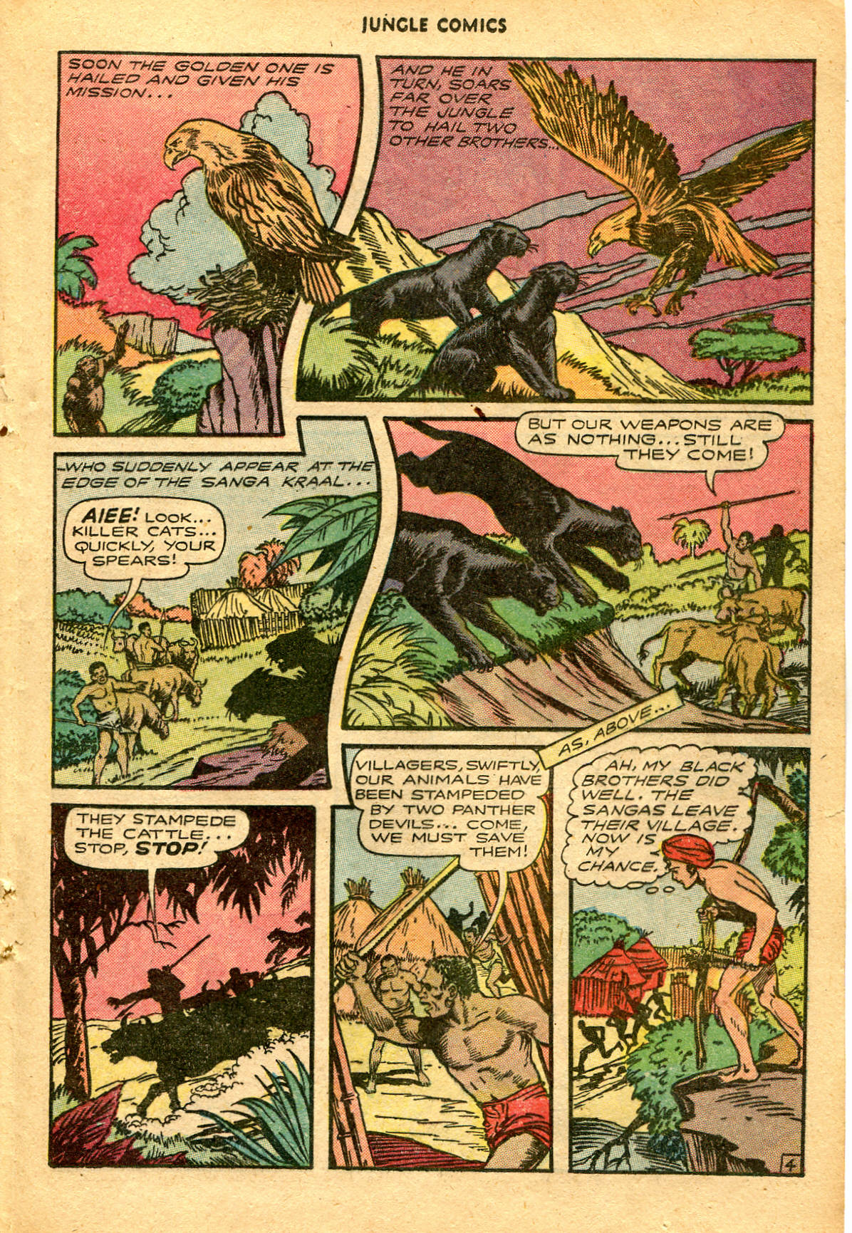 Read online Jungle Comics comic -  Issue #87 - 31