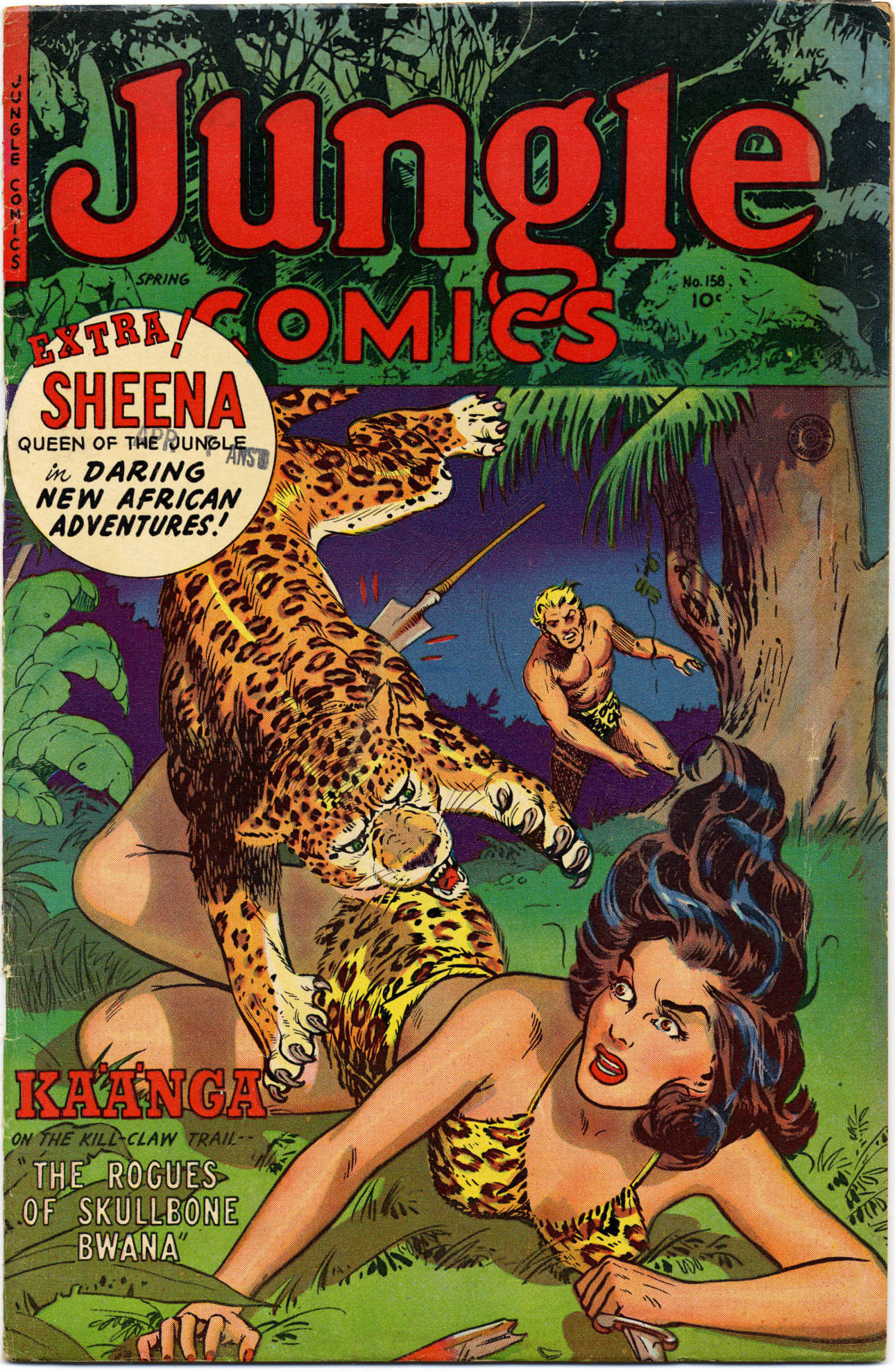 Read online Jungle Comics comic -  Issue #158 - 1