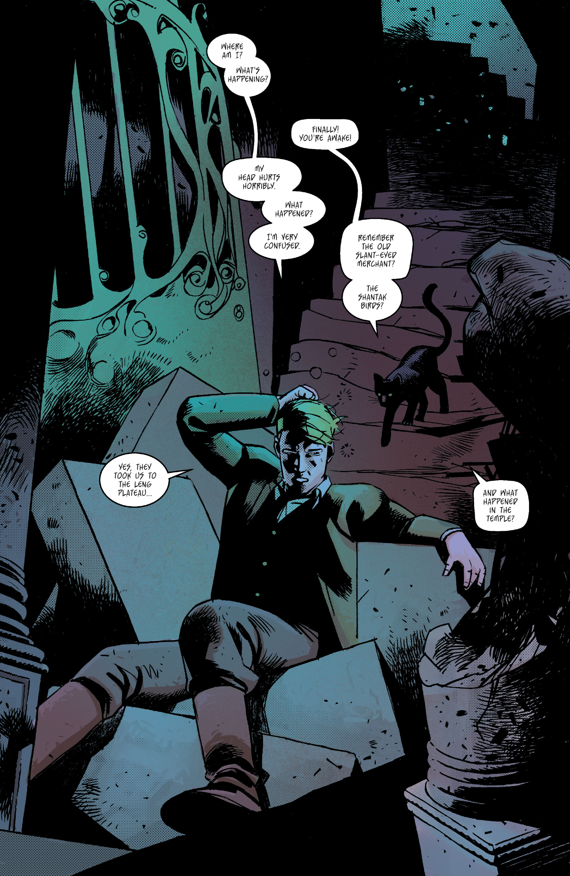 Read online Lovecraft Unknown Kadath comic -  Issue #7 - 5