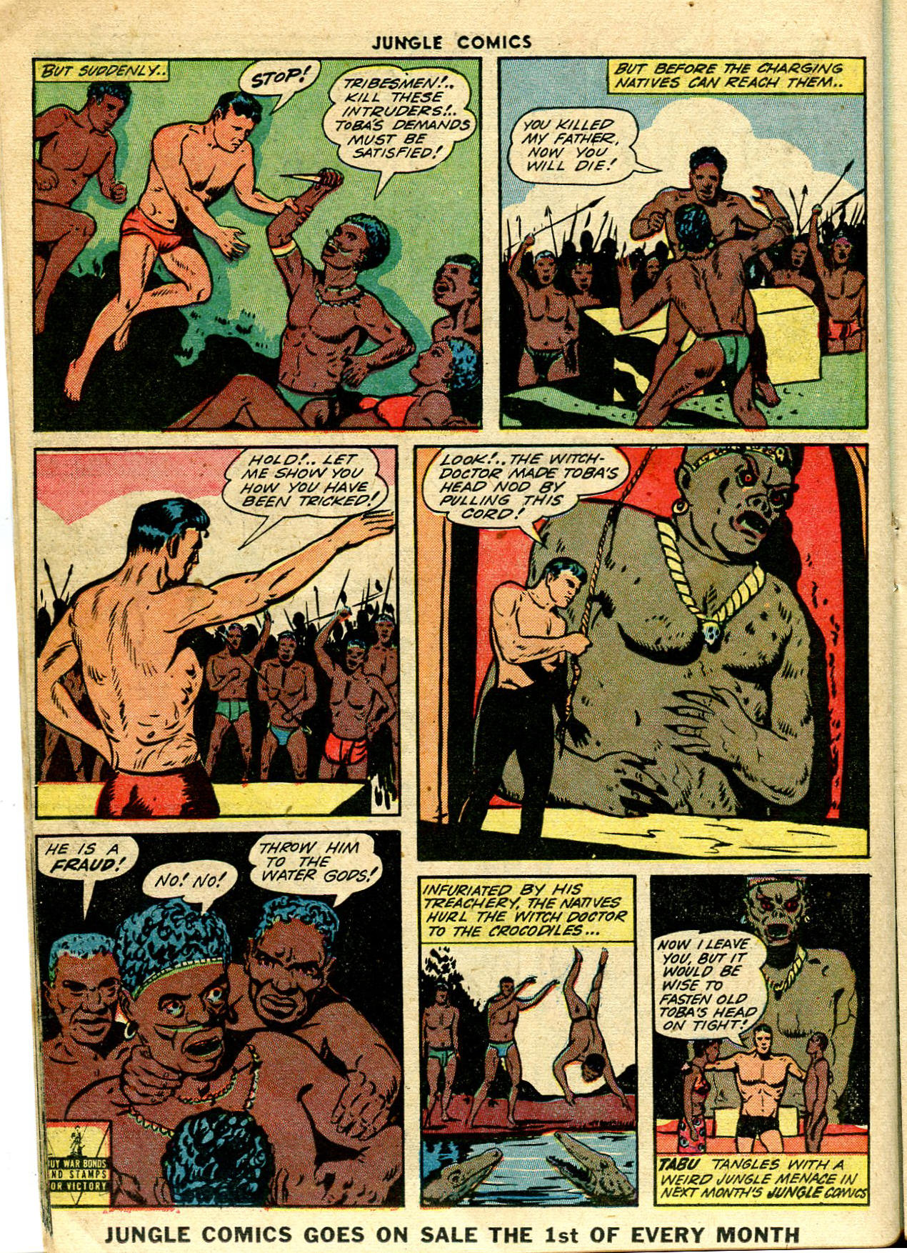 Read online Jungle Comics comic -  Issue #45 - 26