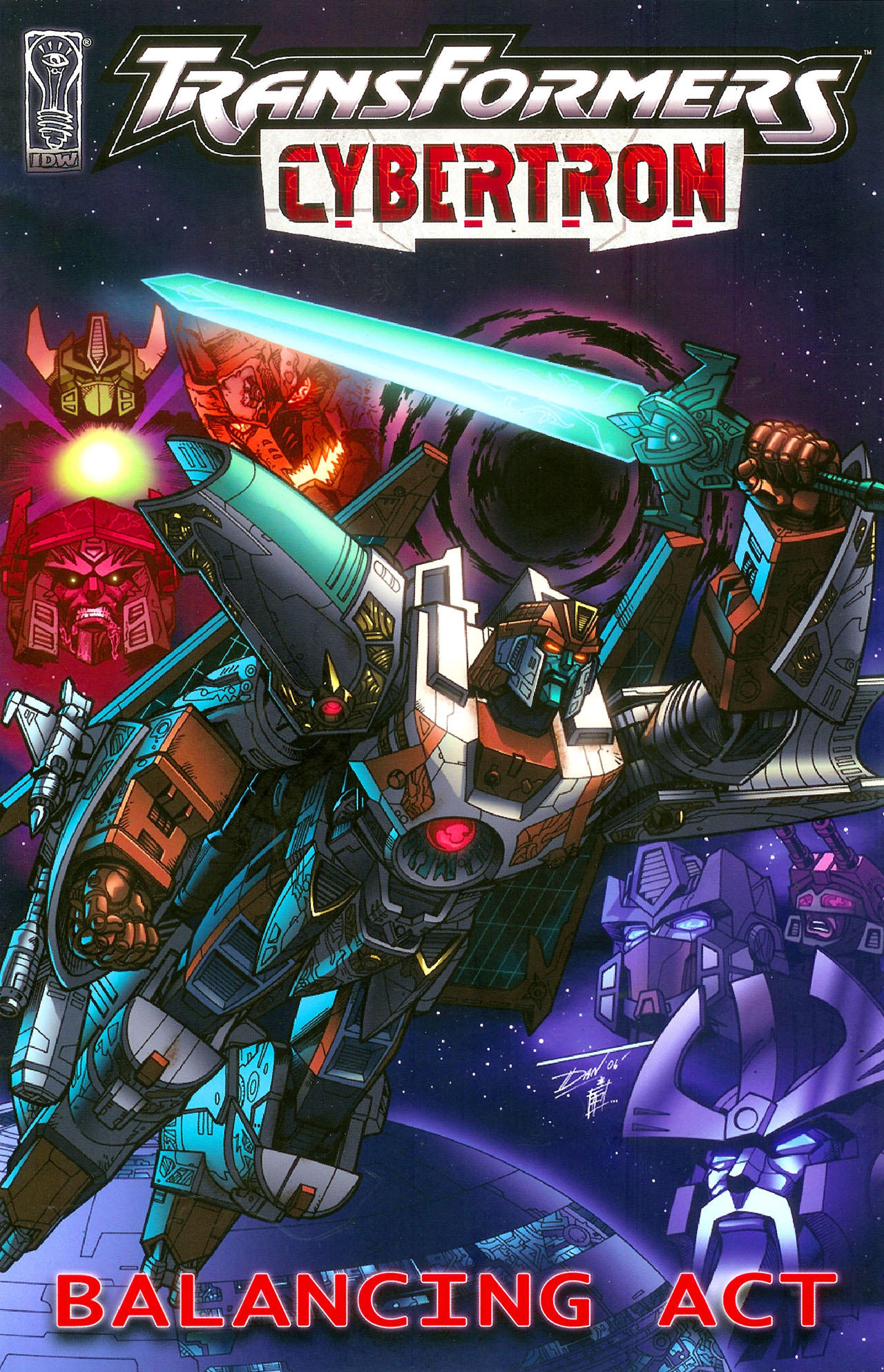 Read online Transformers: Cybertron: Balancing Act comic -  Issue # TPB - 1