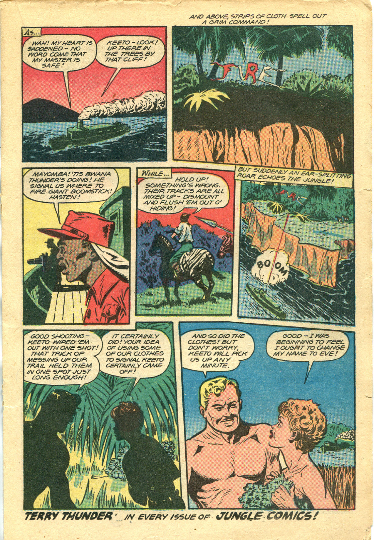 Read online Jungle Comics comic -  Issue #97 - 25
