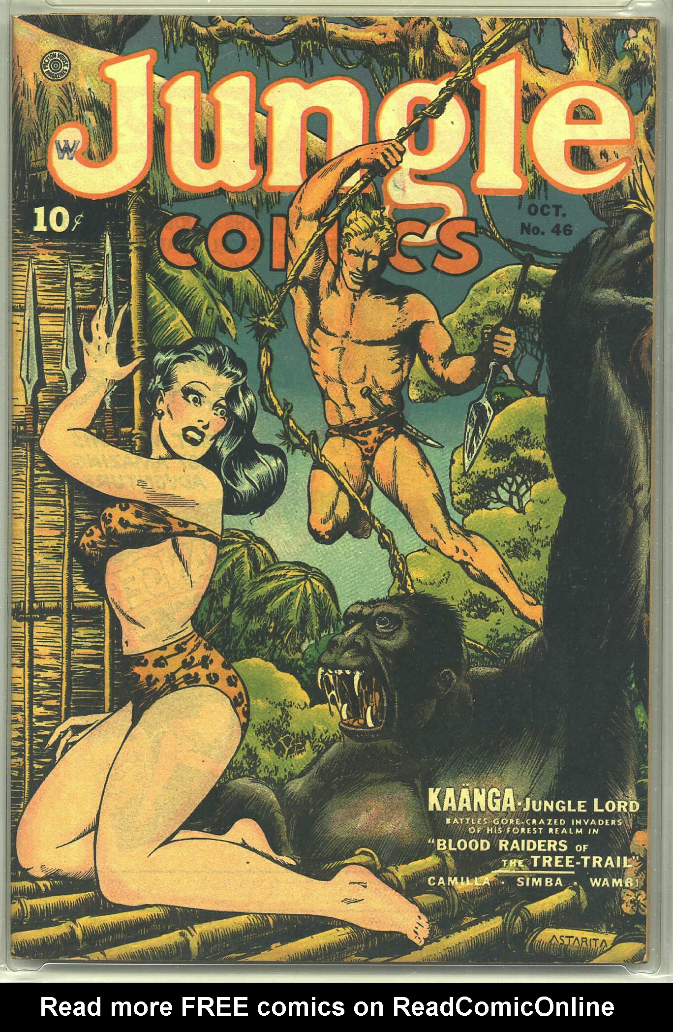 Read online Jungle Comics comic -  Issue #46 - 1