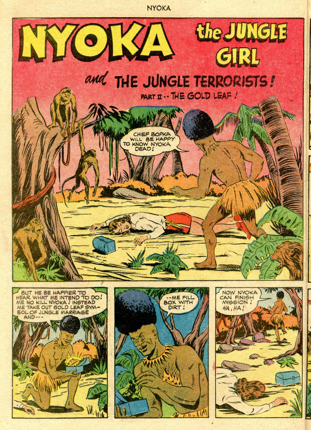 Read online Nyoka the Jungle Girl (1945) comic -  Issue #45 - 36