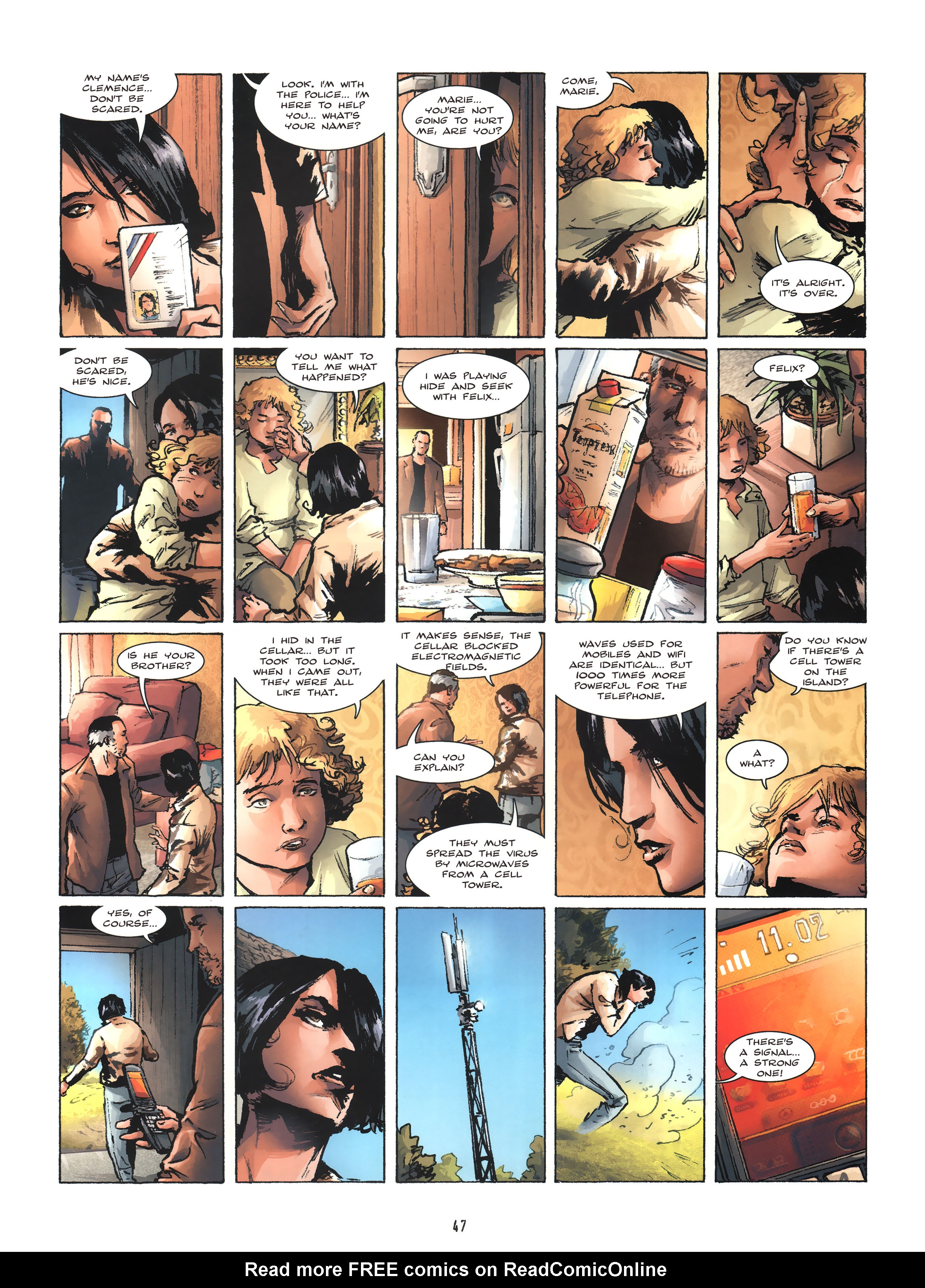 Read online Firewall comic -  Issue #1 - 48