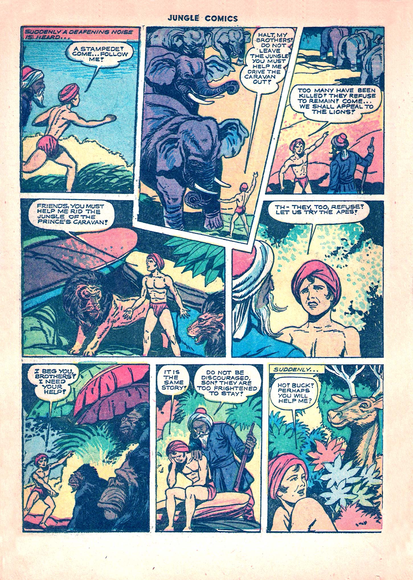 Read online Jungle Comics comic -  Issue #42 - 28