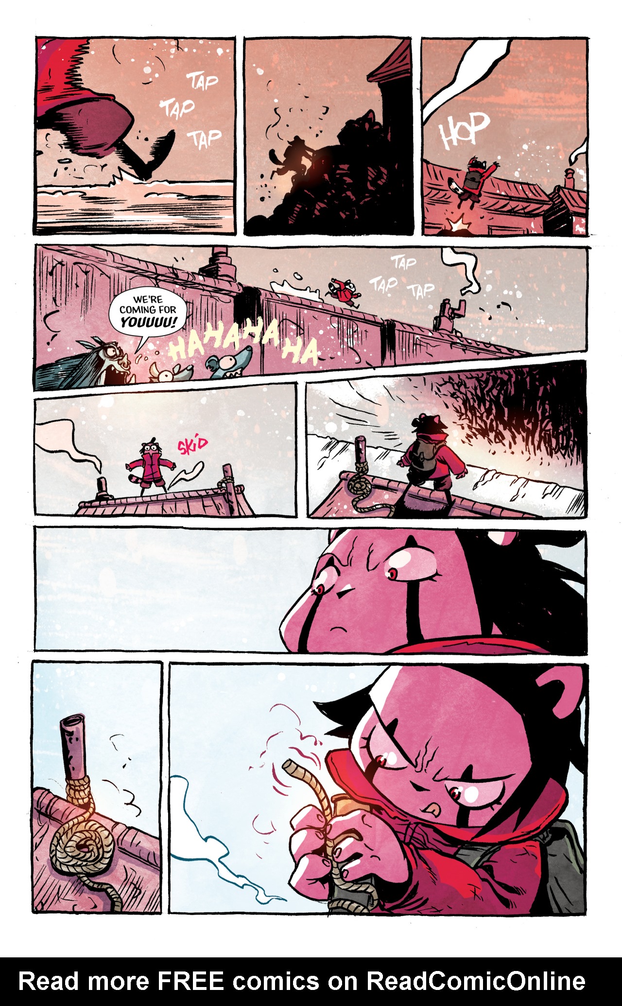 Read online Little Red Ronin comic -  Issue #1 - 11