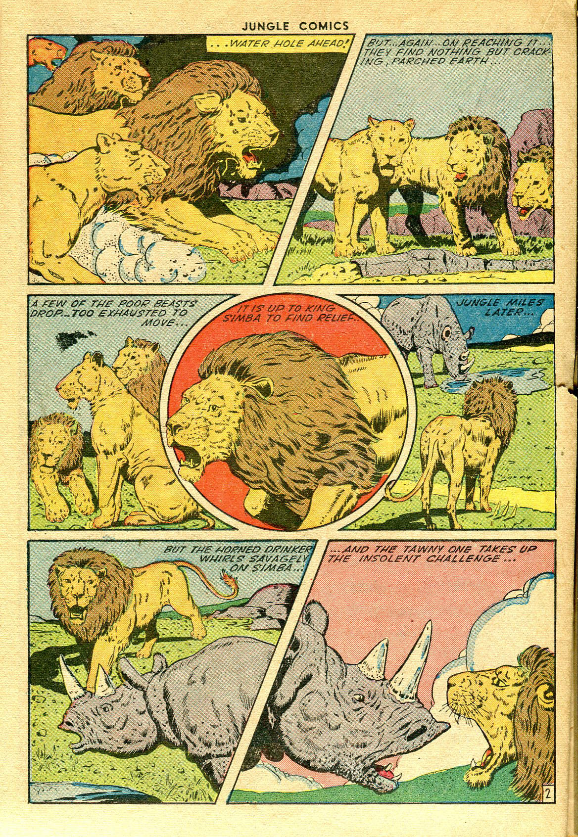 Read online Jungle Comics comic -  Issue #59 - 31
