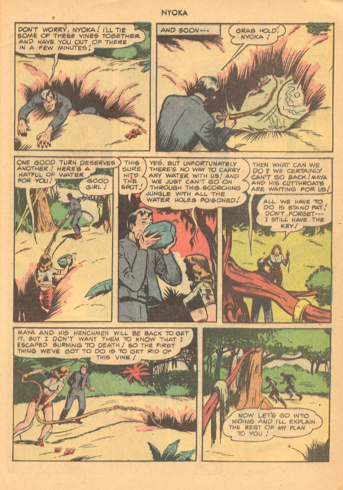 Read online Nyoka the Jungle Girl (1945) comic -  Issue #25 - 45