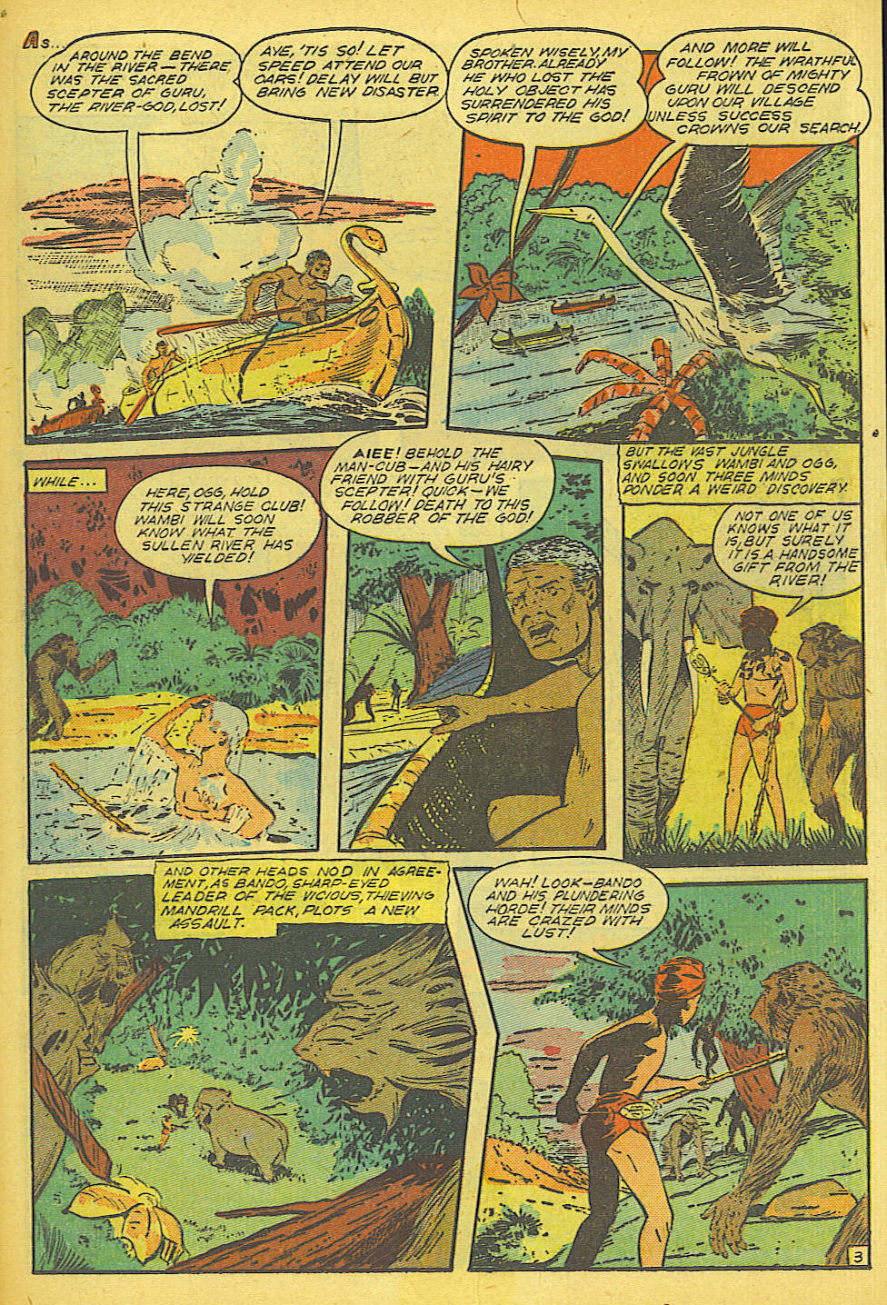 Read online Jungle Comics comic -  Issue #103 - 32
