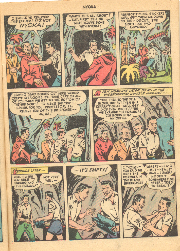 Read online Nyoka the Jungle Girl (1945) comic -  Issue #32 - 9