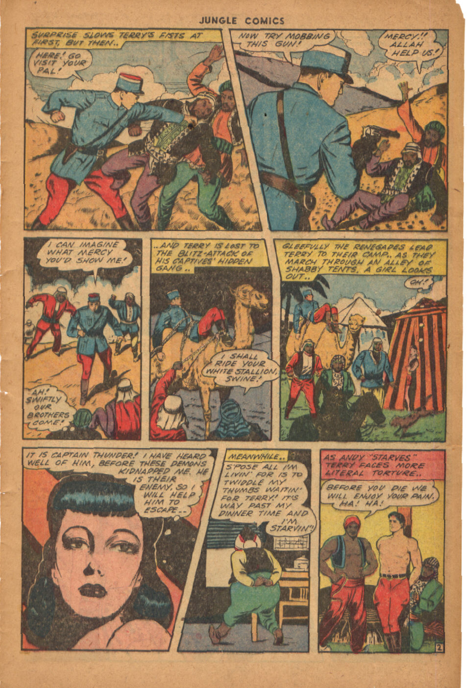 Read online Jungle Comics comic -  Issue #53 - 37