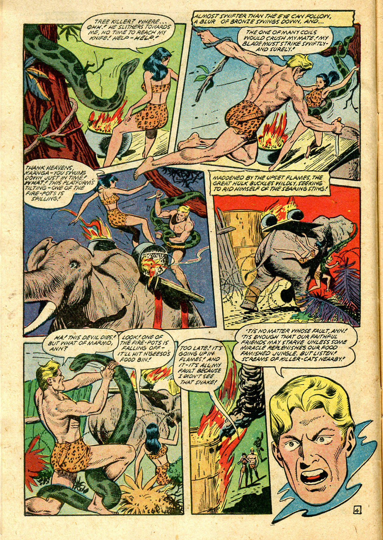 Read online Jungle Comics comic -  Issue #111 - 6