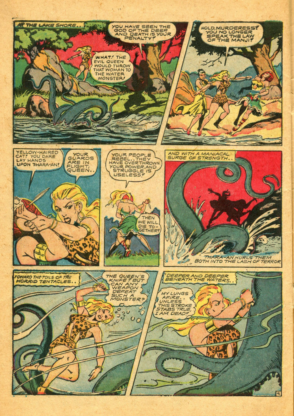 Read online Sheena, Queen of the Jungle (1942) comic -  Issue #5 - 48