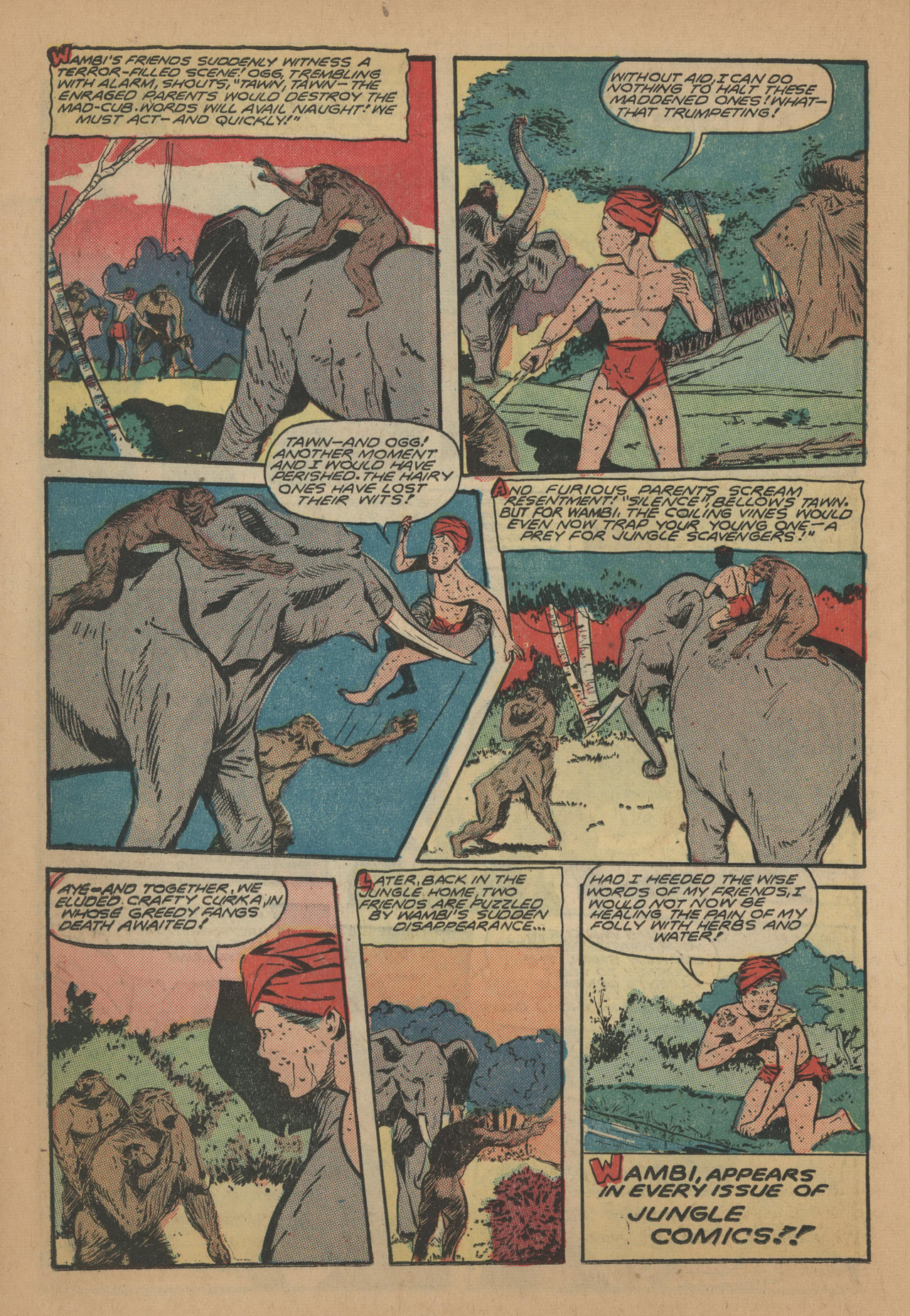 Read online Jungle Comics comic -  Issue #107 - 32