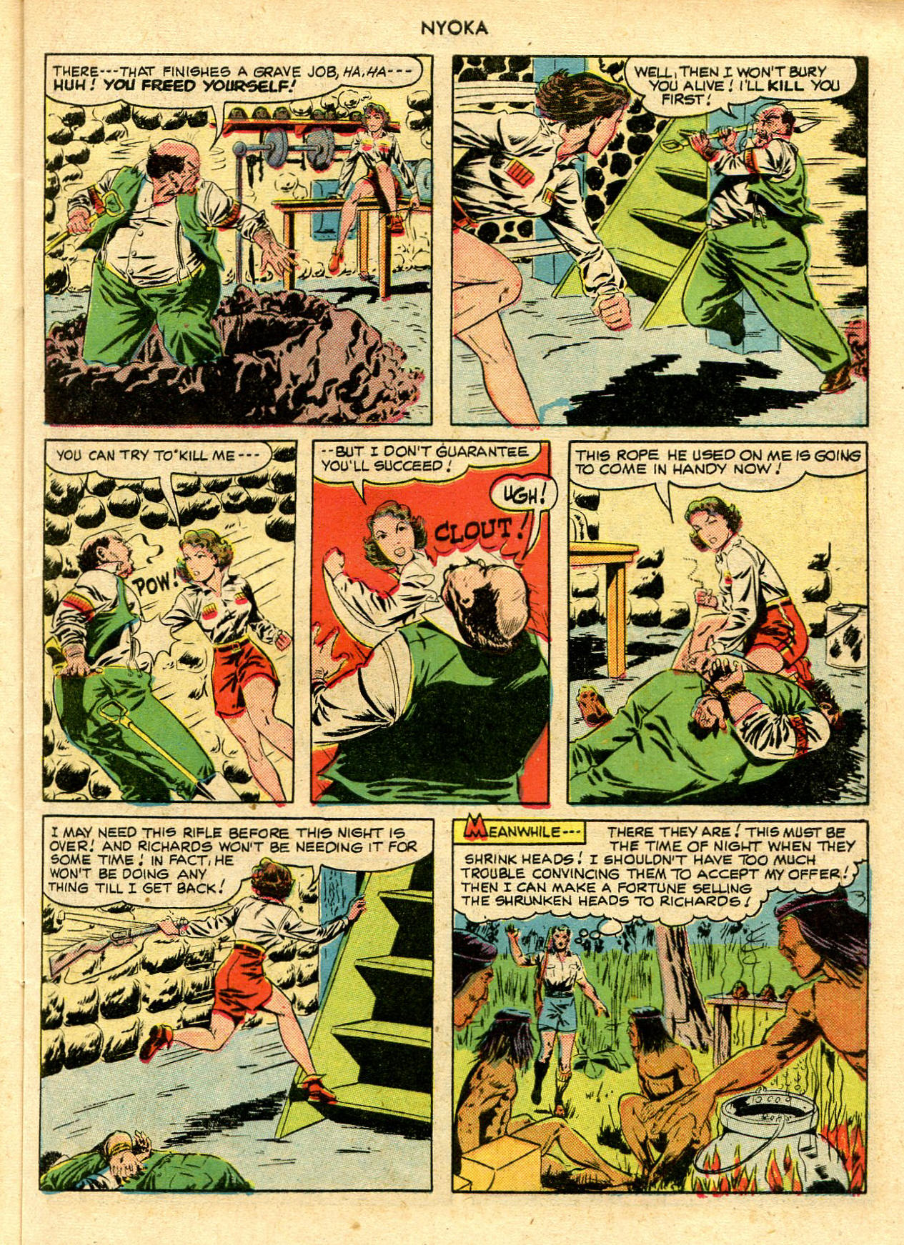 Read online Nyoka the Jungle Girl (1945) comic -  Issue #45 - 21