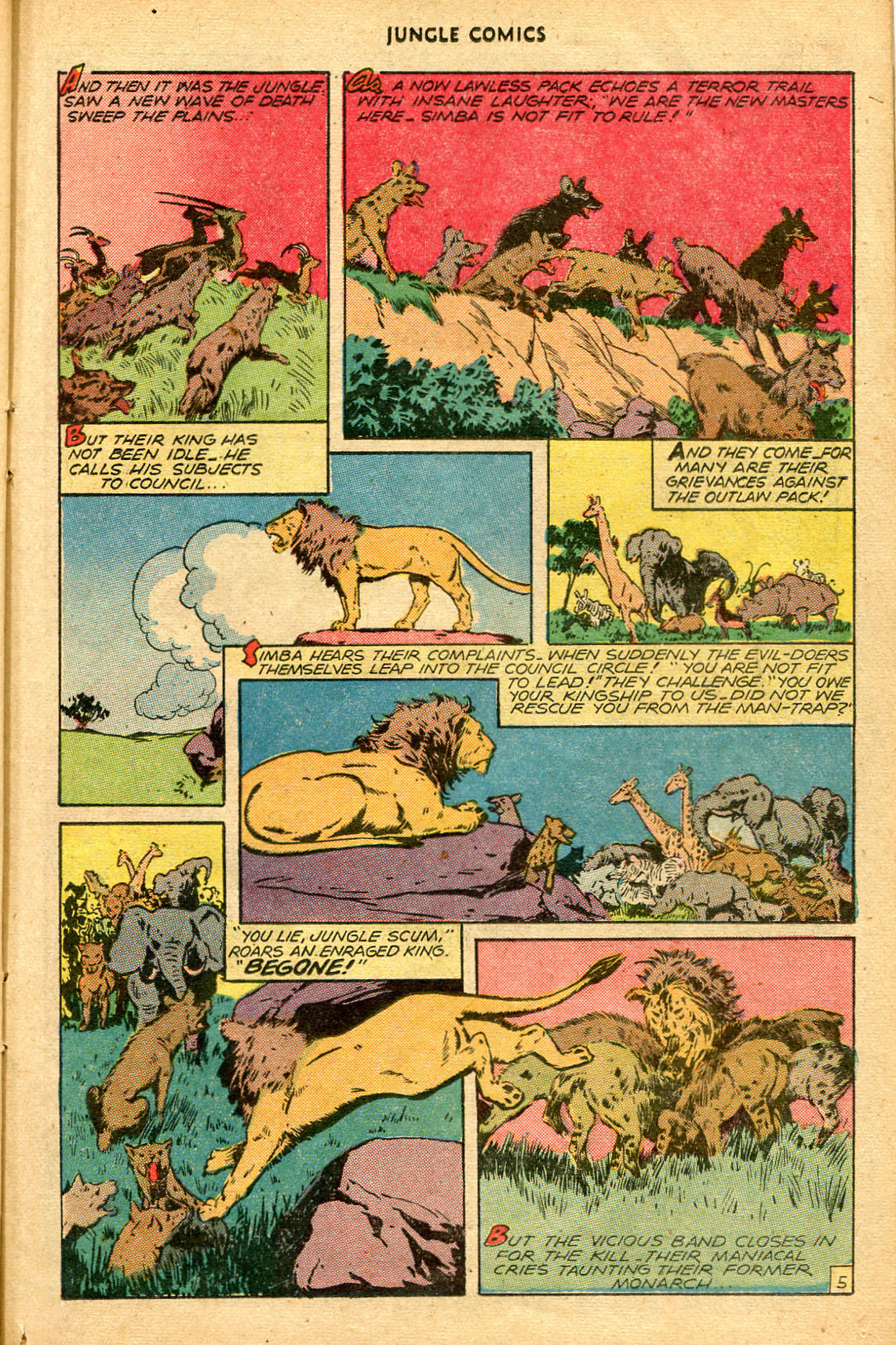 Read online Jungle Comics comic -  Issue #87 - 17