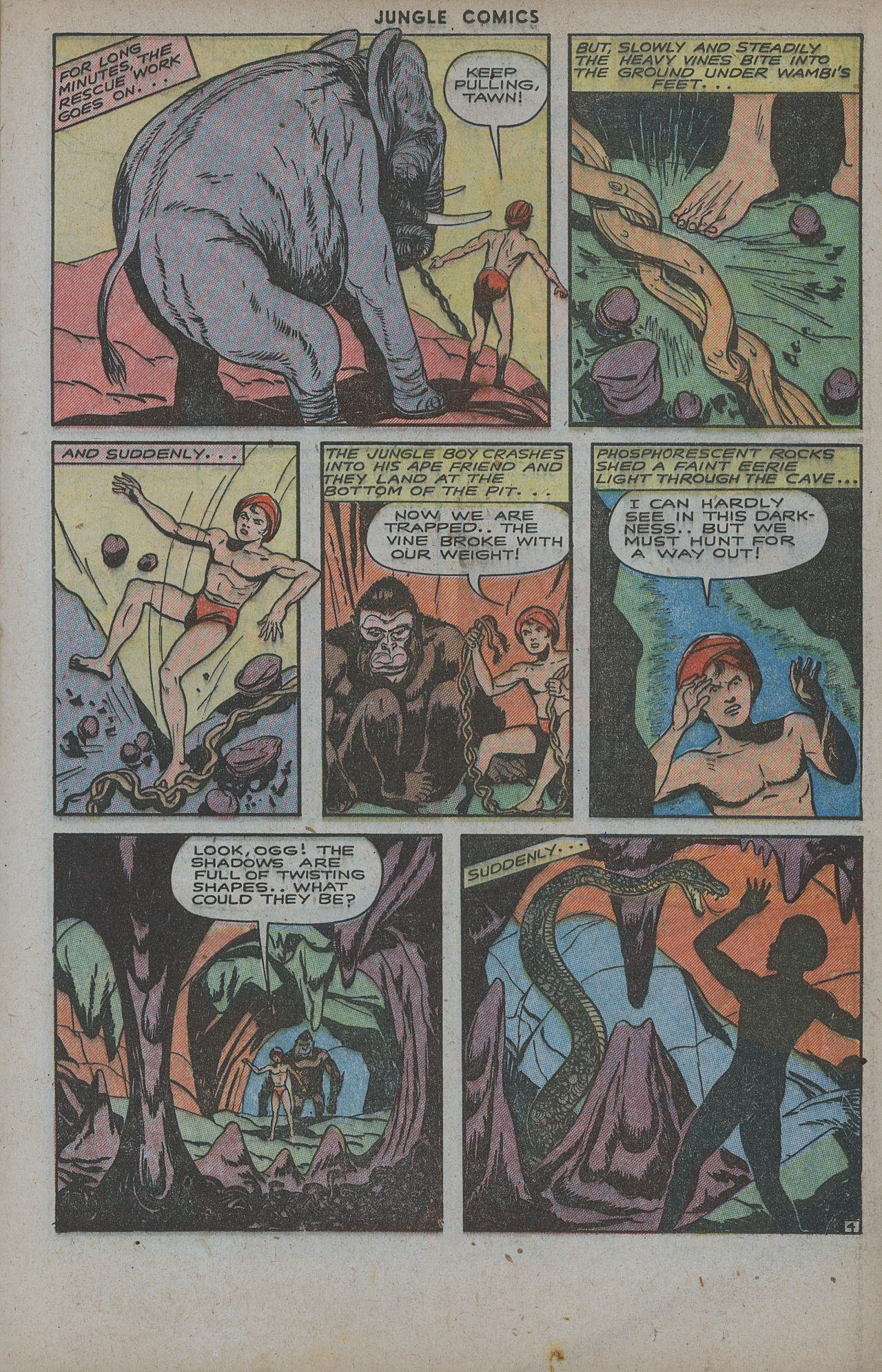 Read online Jungle Comics comic -  Issue #56 - 29