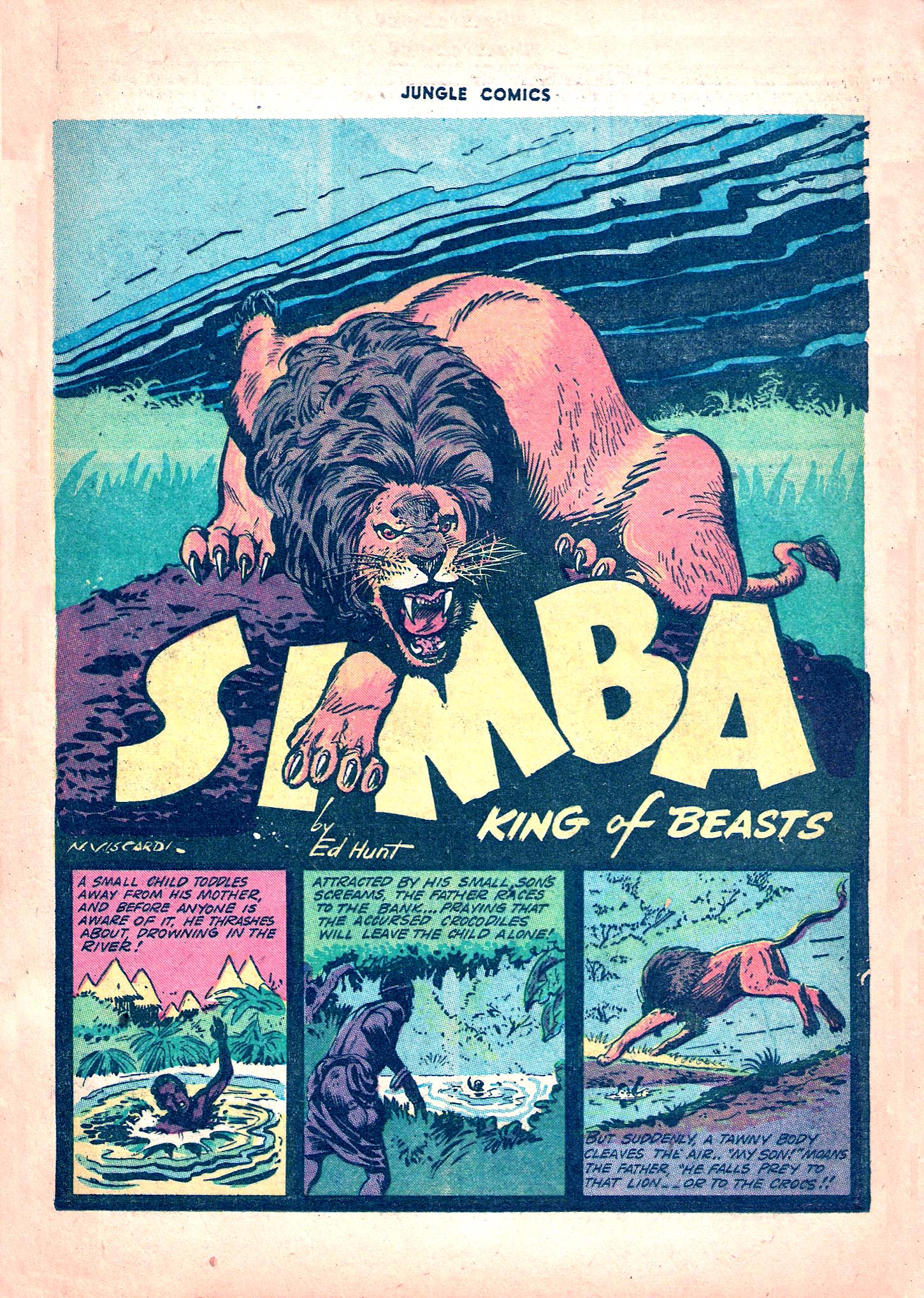 Read online Jungle Comics comic -  Issue #42 - 17