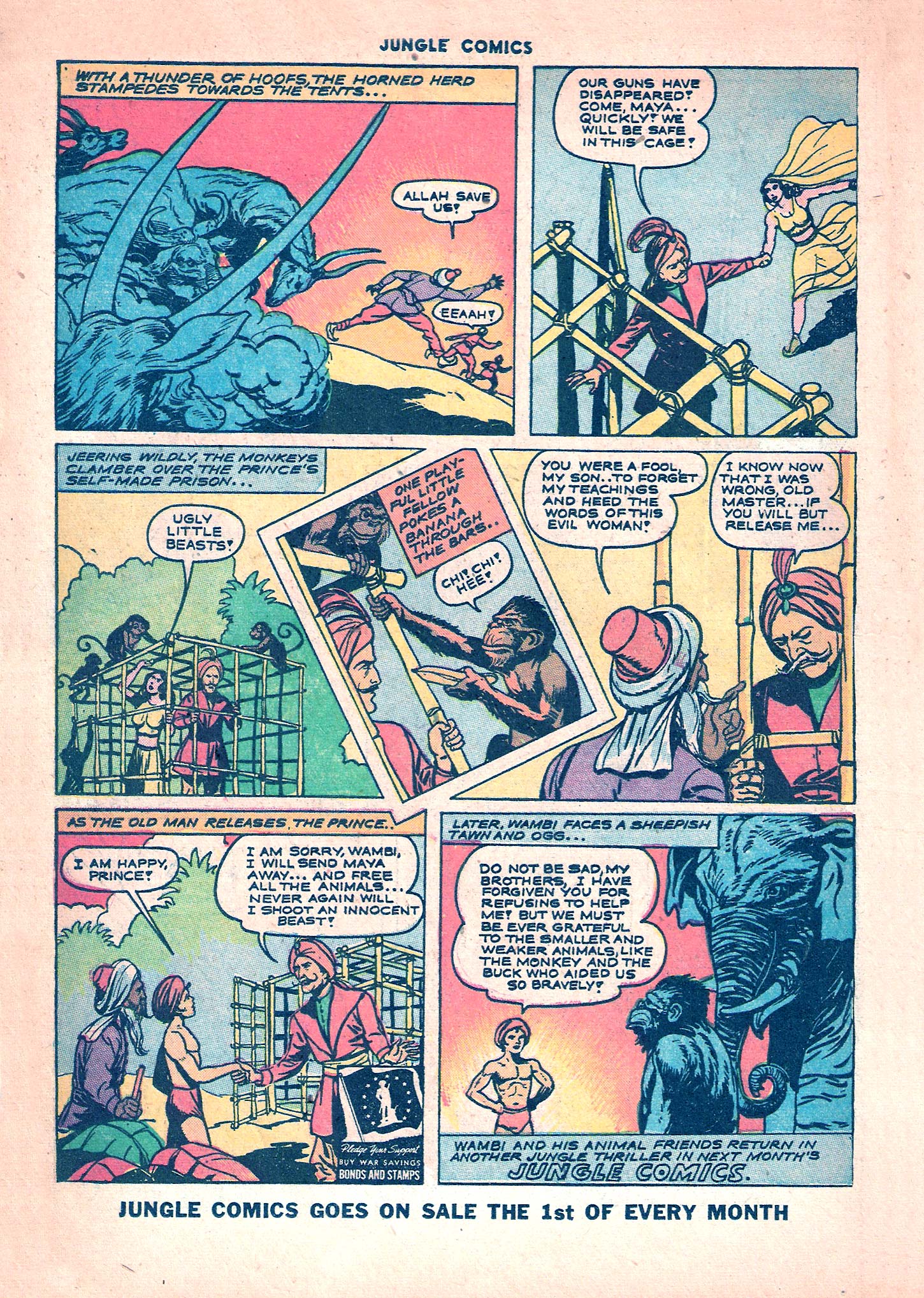 Read online Jungle Comics comic -  Issue #42 - 32