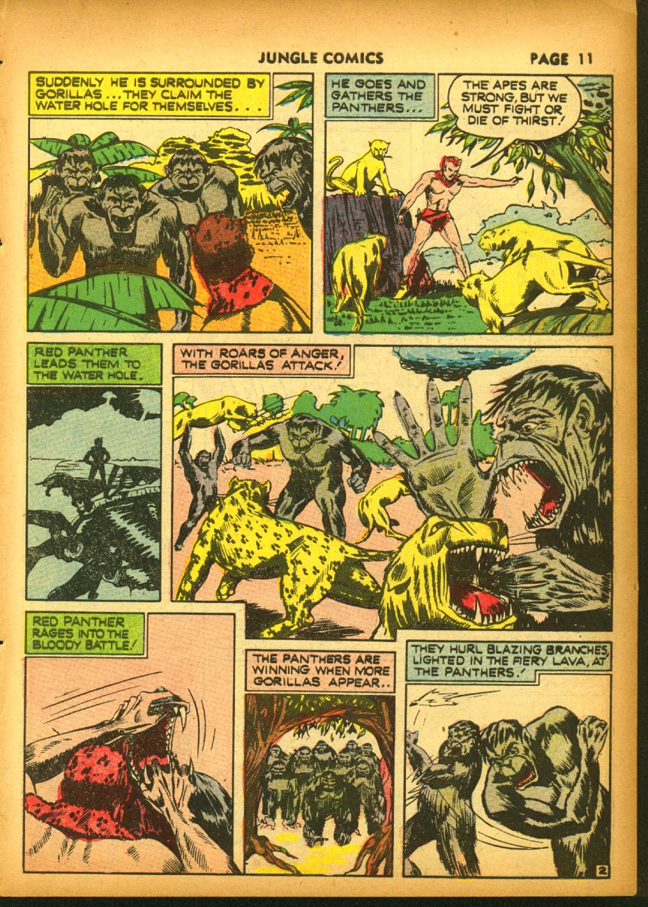 Read online Jungle Comics comic -  Issue #19 - 13