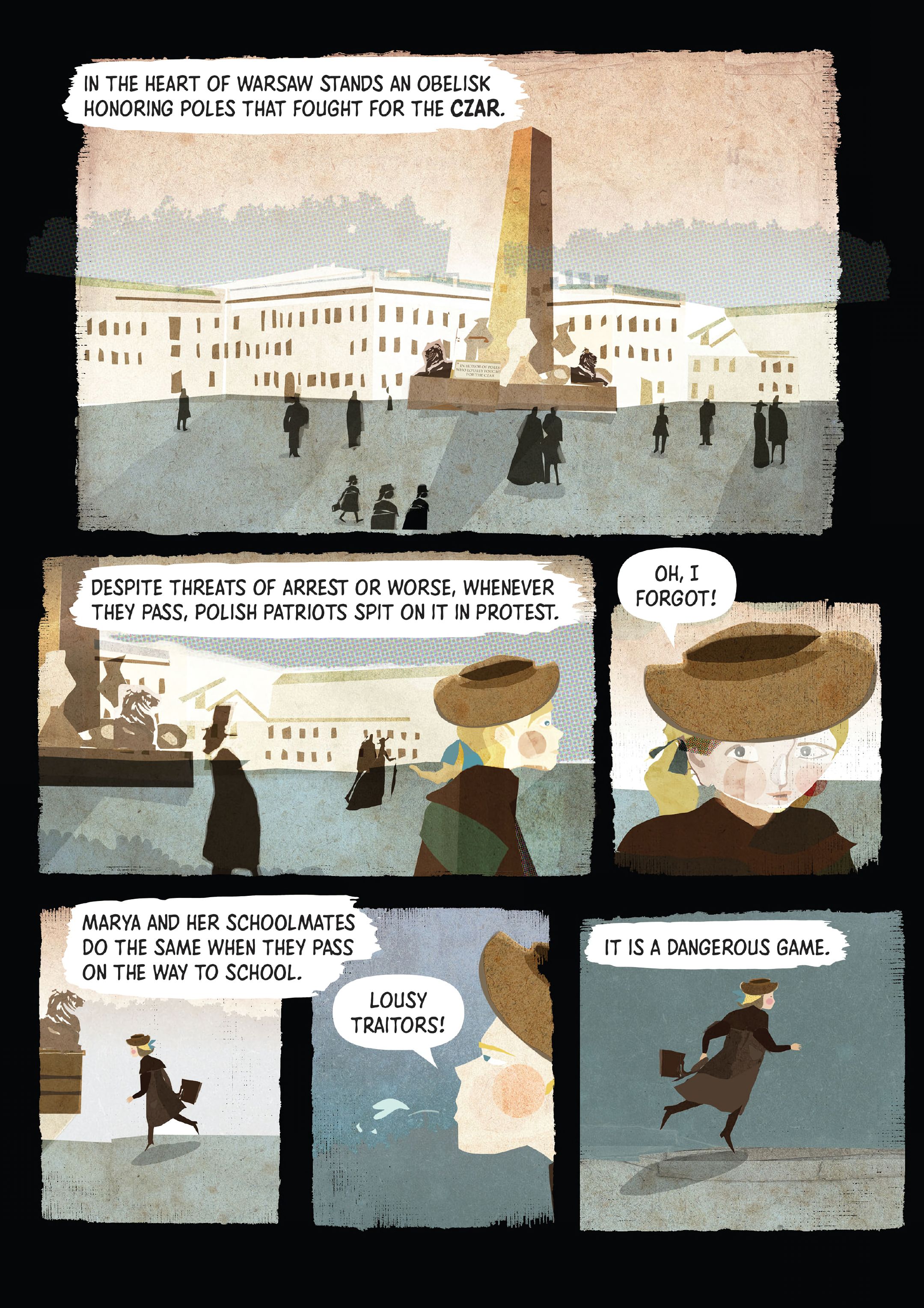 Read online Marie Curie: A Quest For Light comic -  Issue # TPB - 16