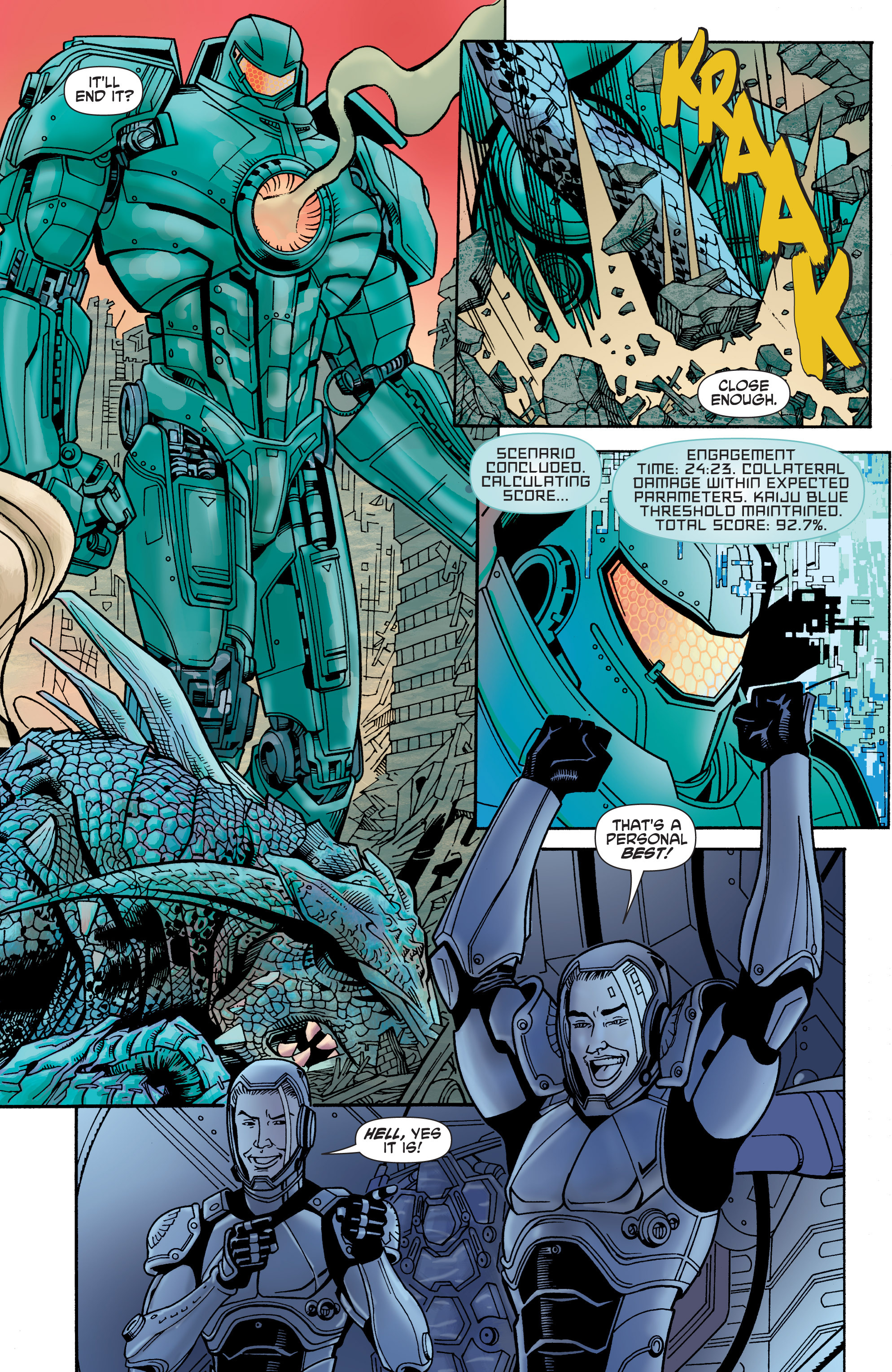 Read online Pacific Rim: Tales From Year Zero comic -  Issue # TPB - 84