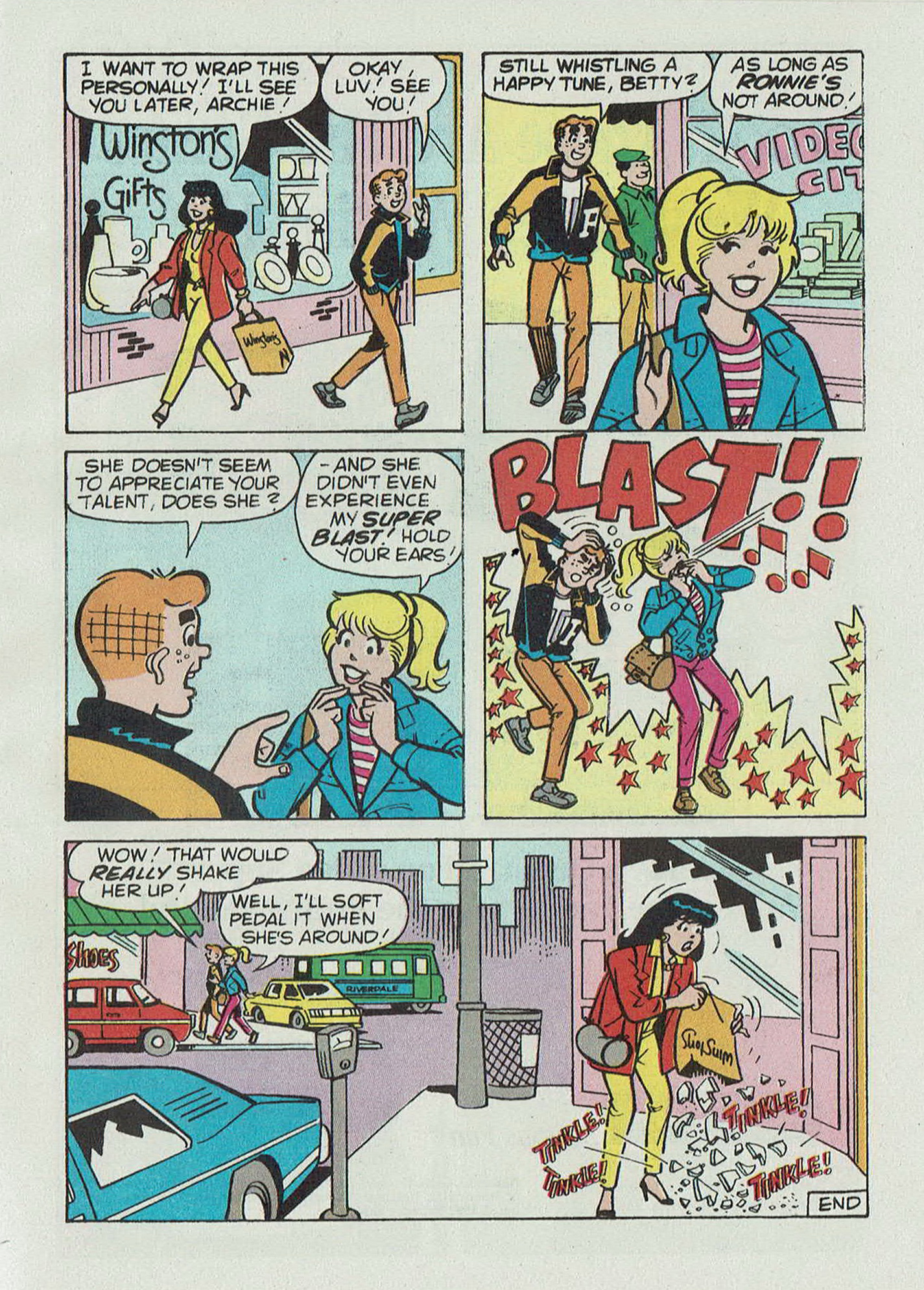 Read online Betty and Veronica Digest Magazine comic -  Issue #59 - 89
