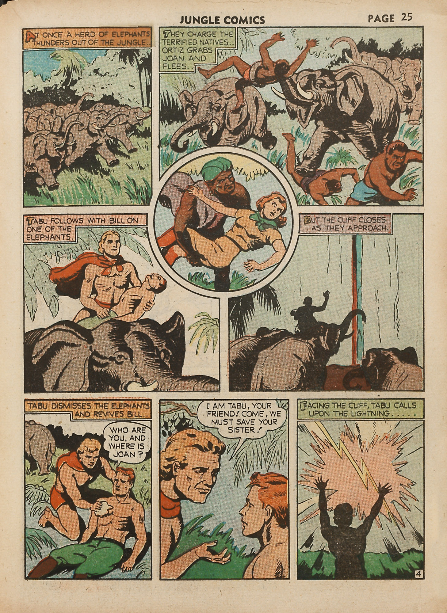 Read online Jungle Comics comic -  Issue #18 - 27