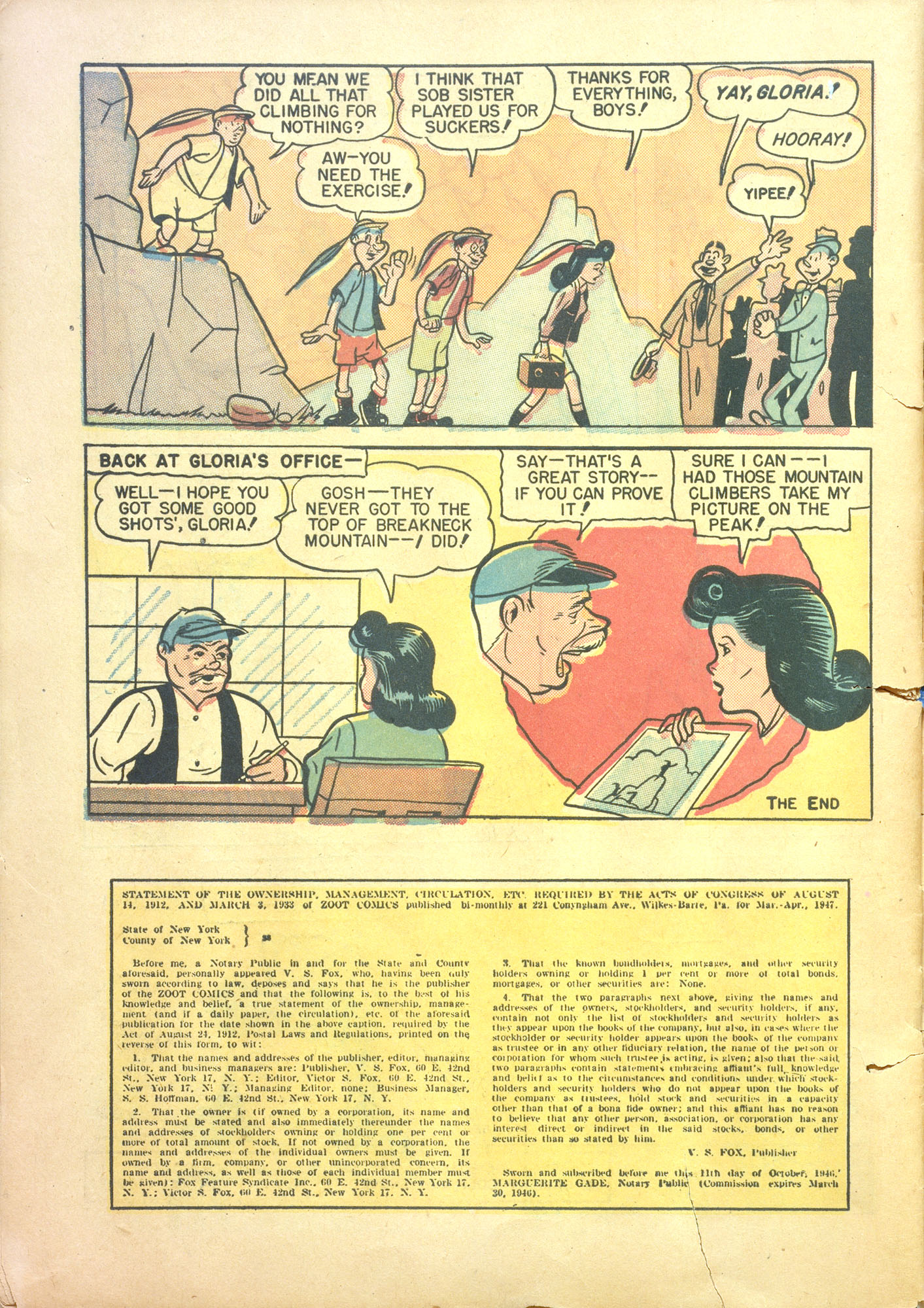 Read online Zoot Comics comic -  Issue #6 - 30