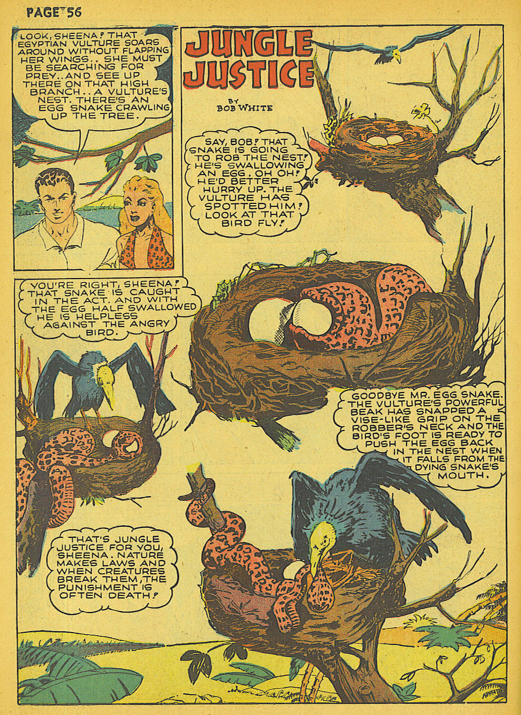 Read online Sheena, Queen of the Jungle (1942) comic -  Issue #1 - 55