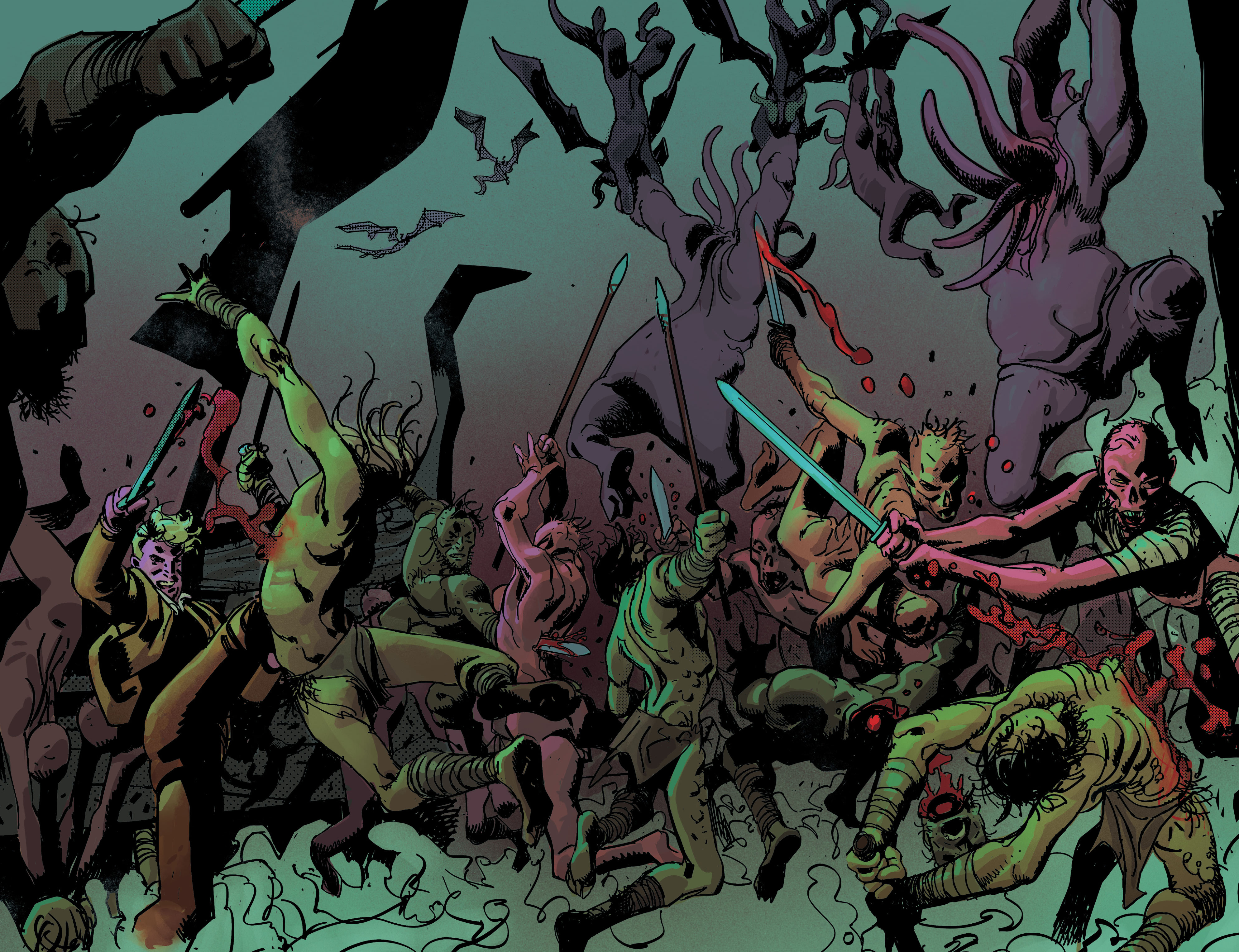 Read online Lovecraft Unknown Kadath comic -  Issue #7 - 16
