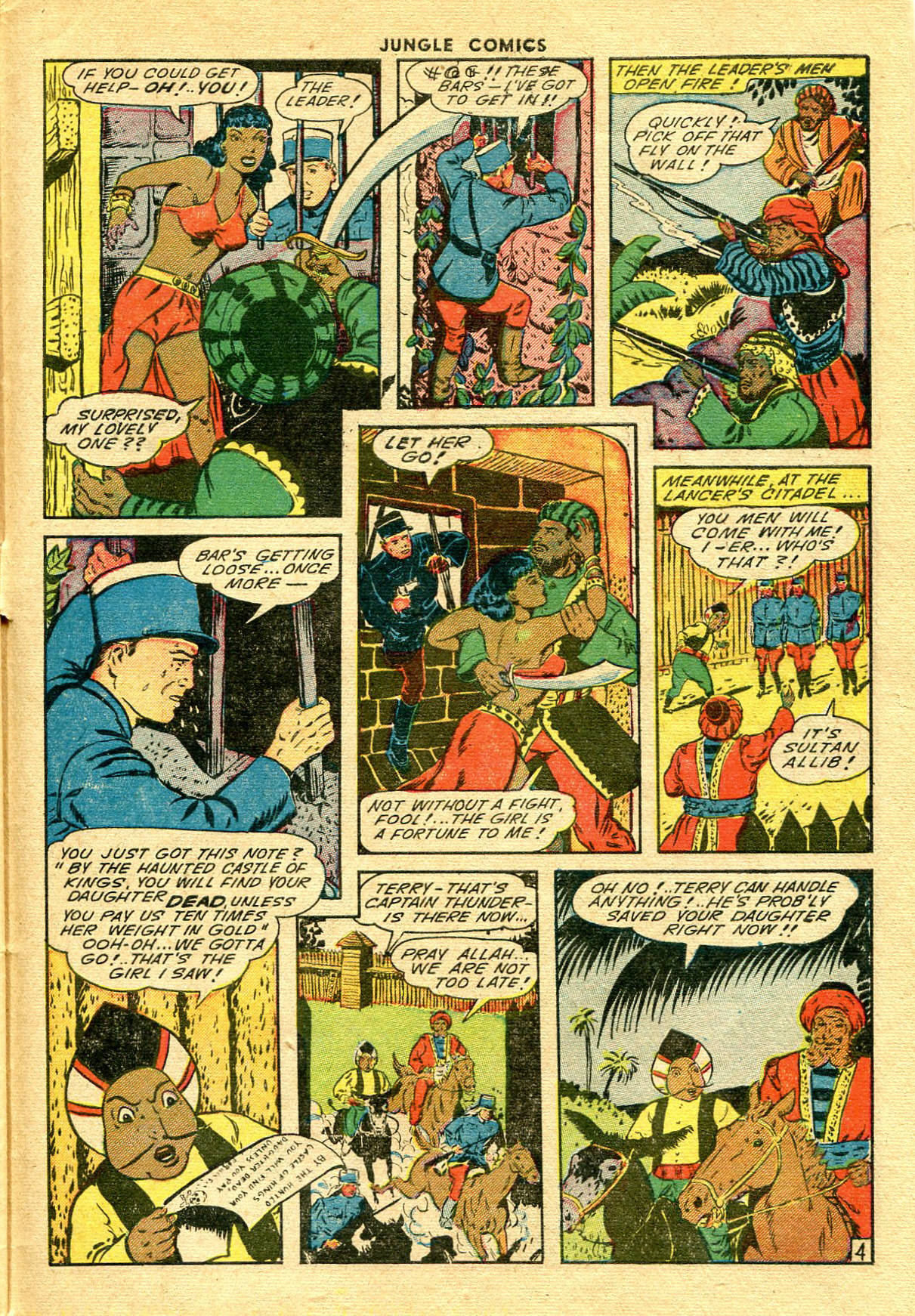 Read online Jungle Comics comic -  Issue #59 - 42