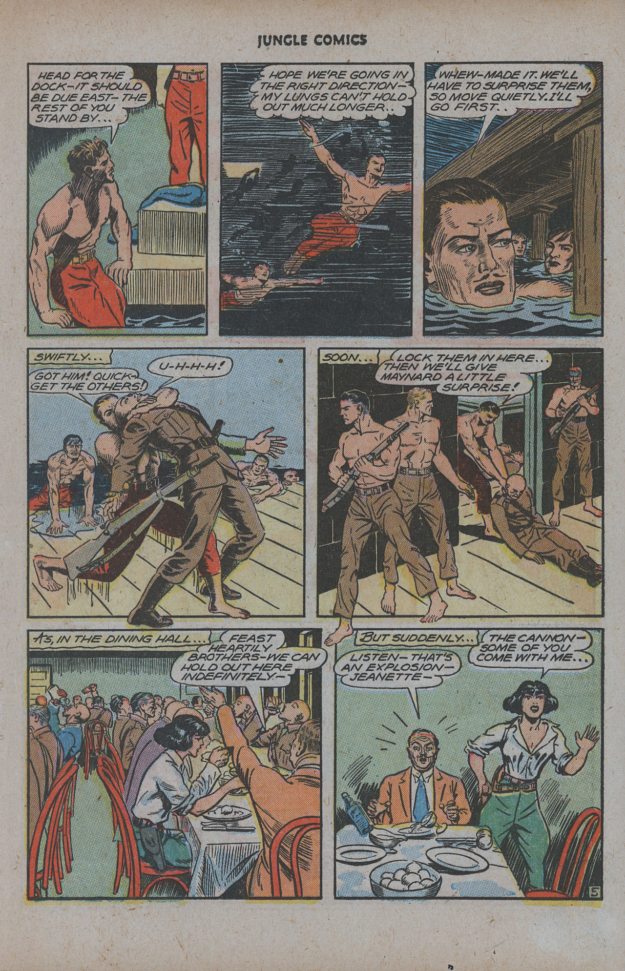 Read online Jungle Comics comic -  Issue #77 - 31
