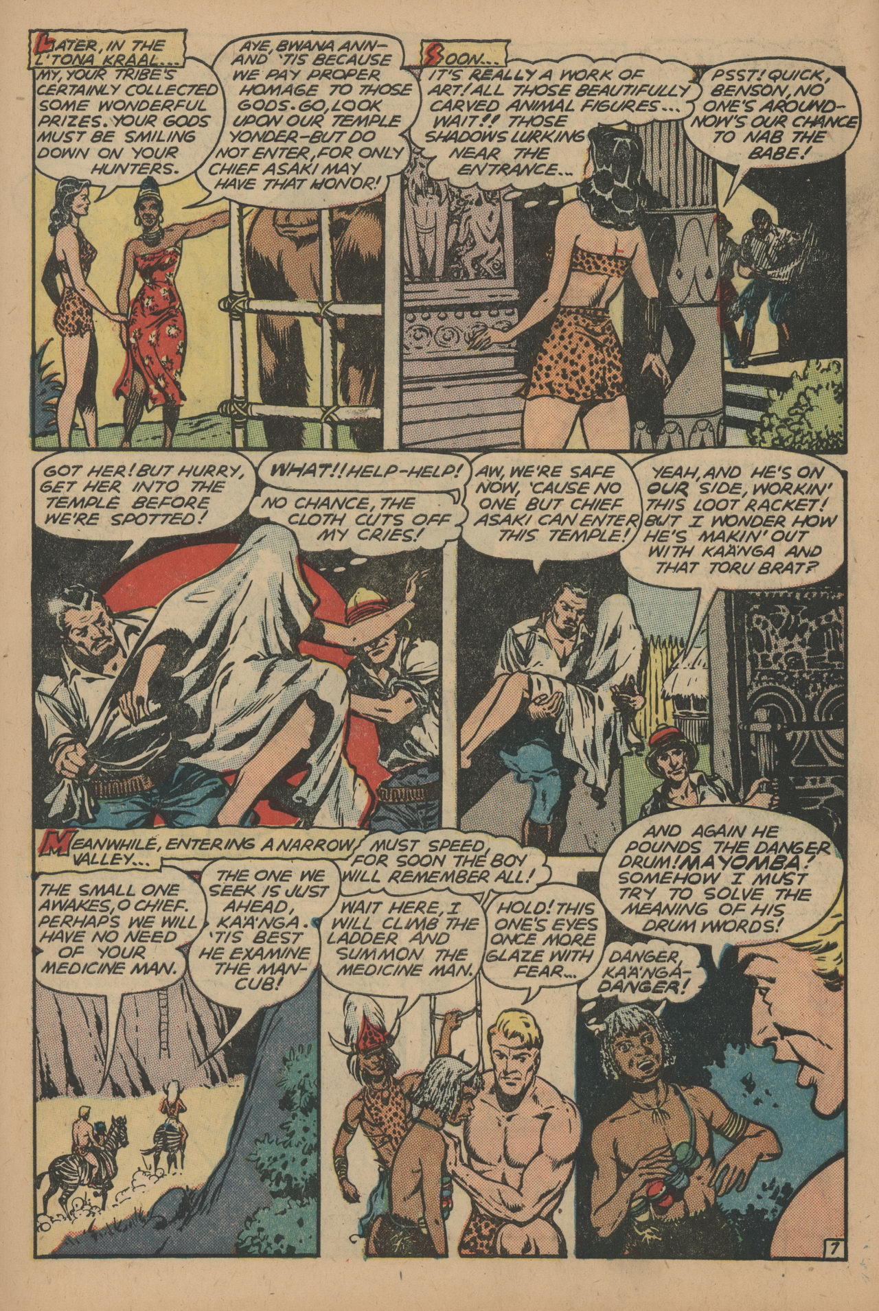 Read online Jungle Comics comic -  Issue #118 - 10