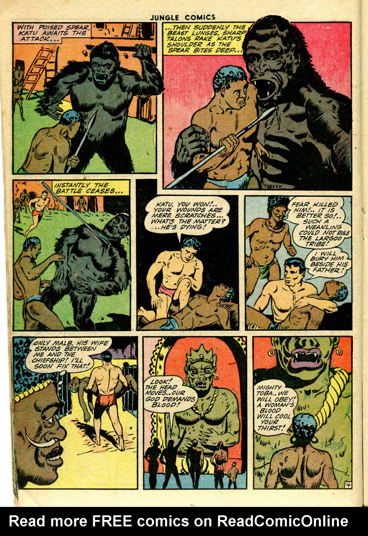 Read online Jungle Comics comic -  Issue #45 - 24