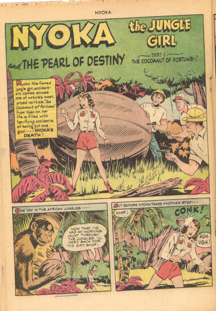 Read online Nyoka the Jungle Girl (1945) comic -  Issue #46 - 28