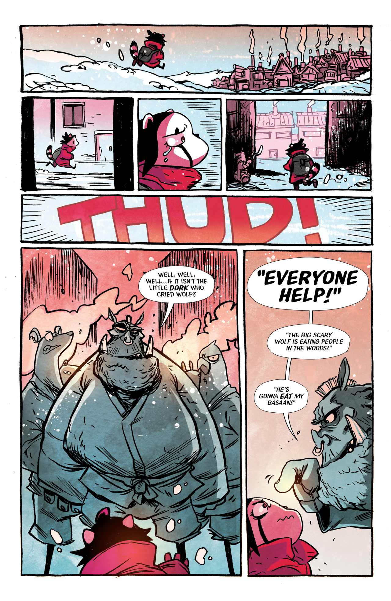 Read online Little Red Ronin comic -  Issue #1 - 8