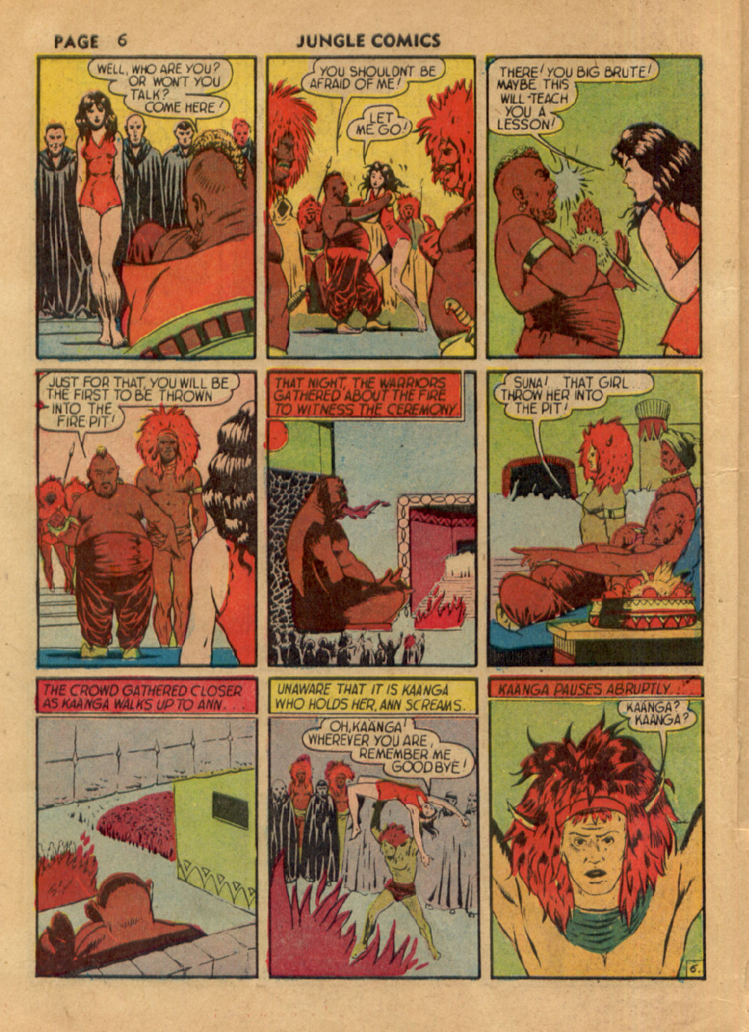 Read online Jungle Comics comic -  Issue #9 - 6