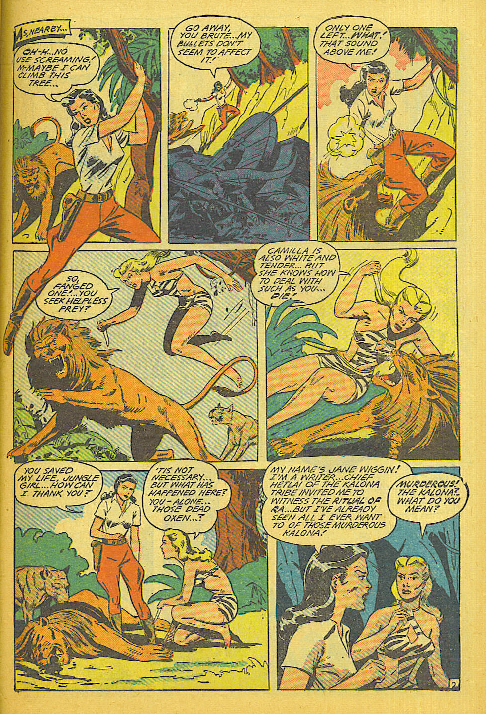 Read online Jungle Comics comic -  Issue #120 - 44