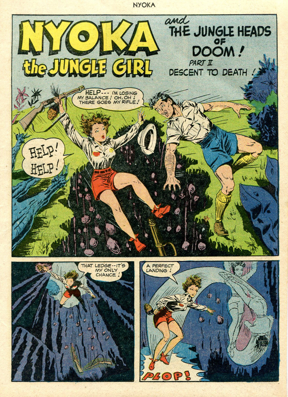 Read online Nyoka the Jungle Girl (1945) comic -  Issue #45 - 11
