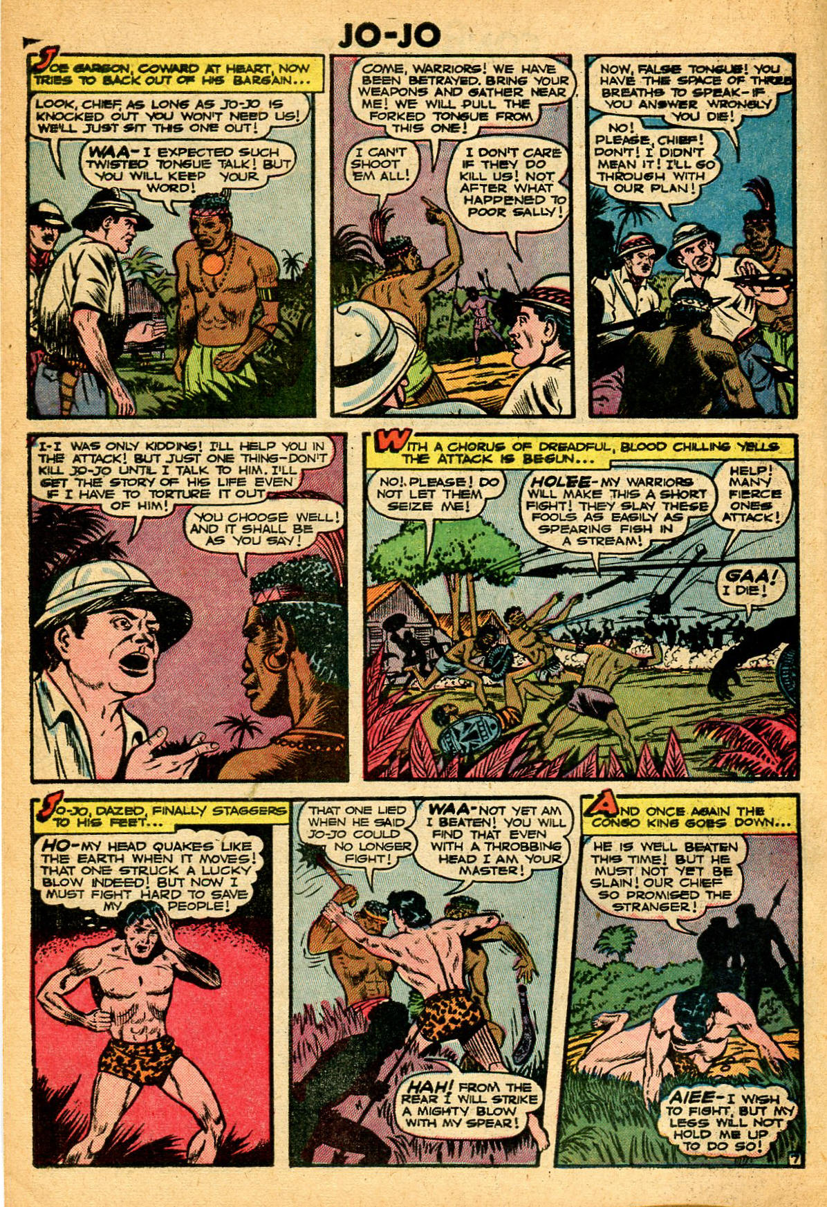 Read online Jo-Jo Congo King comic -  Issue #28 - 8