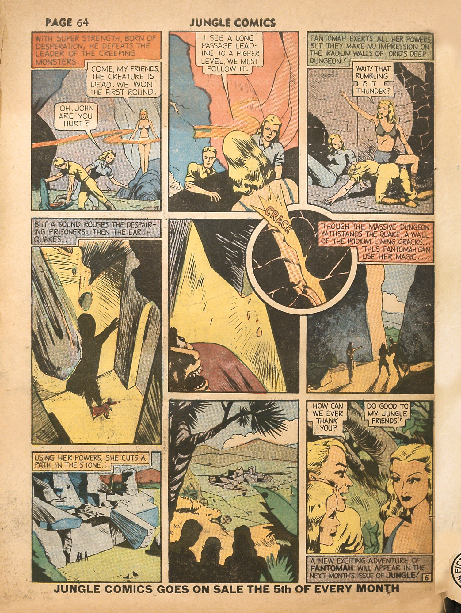 Read online Jungle Comics comic -  Issue #16 - 66