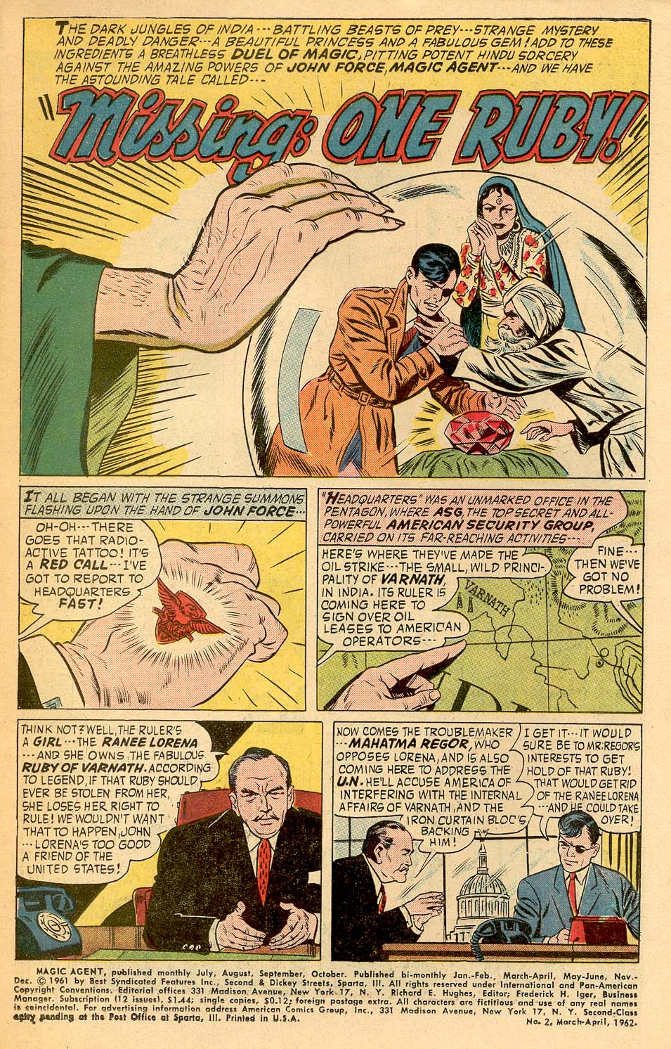 Read online Magic Agent comic -  Issue #2 - 2