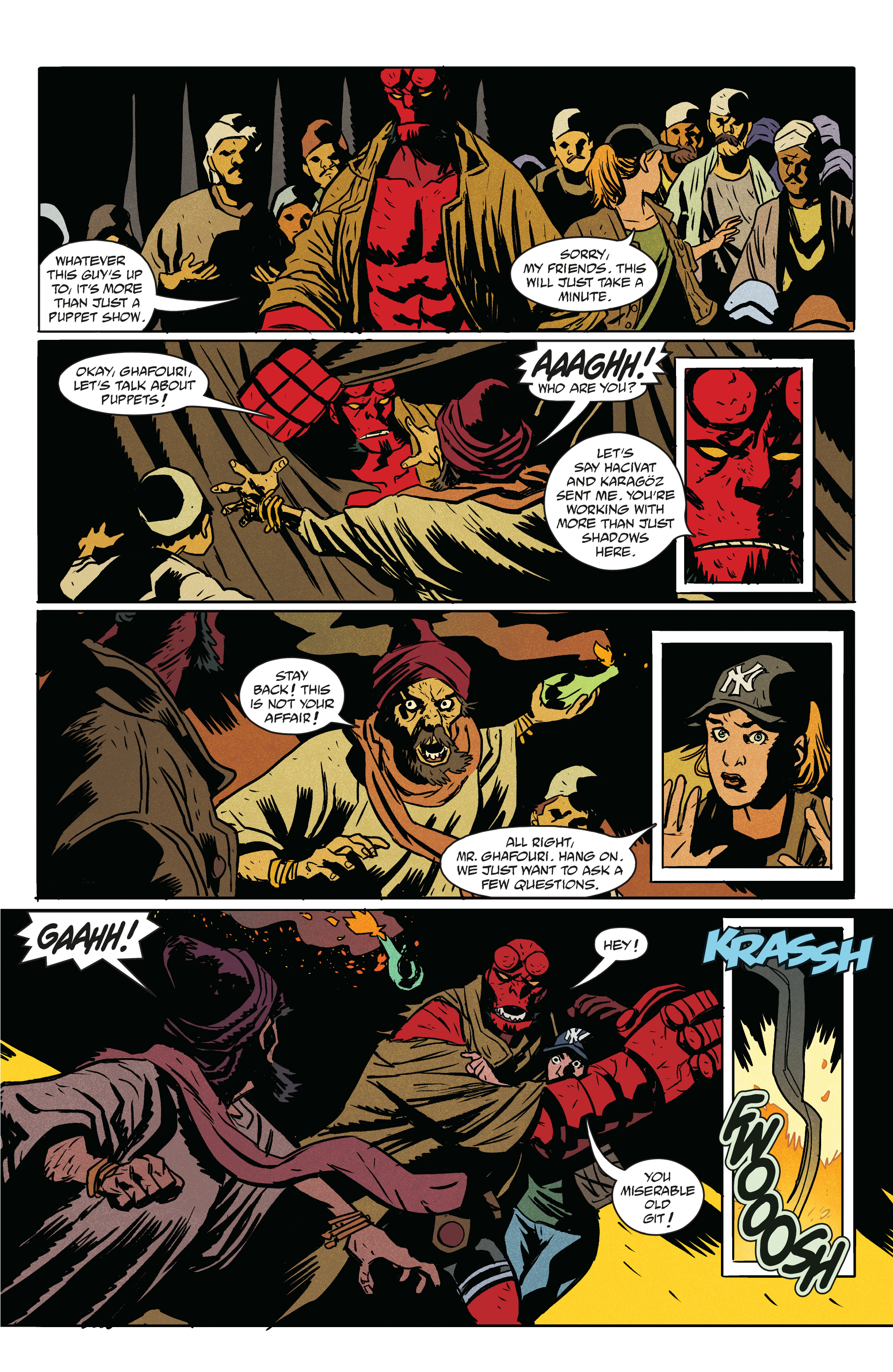 Read online Hellboy in Love comic -  Issue #4 - 7