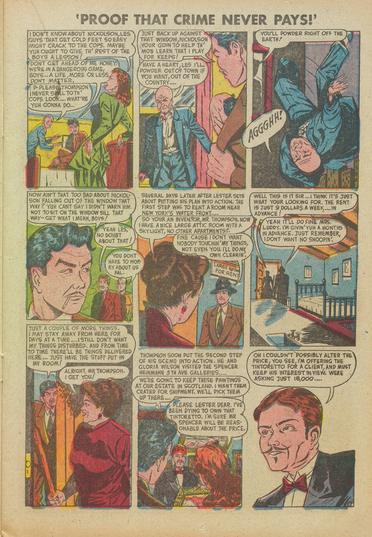 Read online Murder Incorporated (1948) comic -  Issue #9a - 13