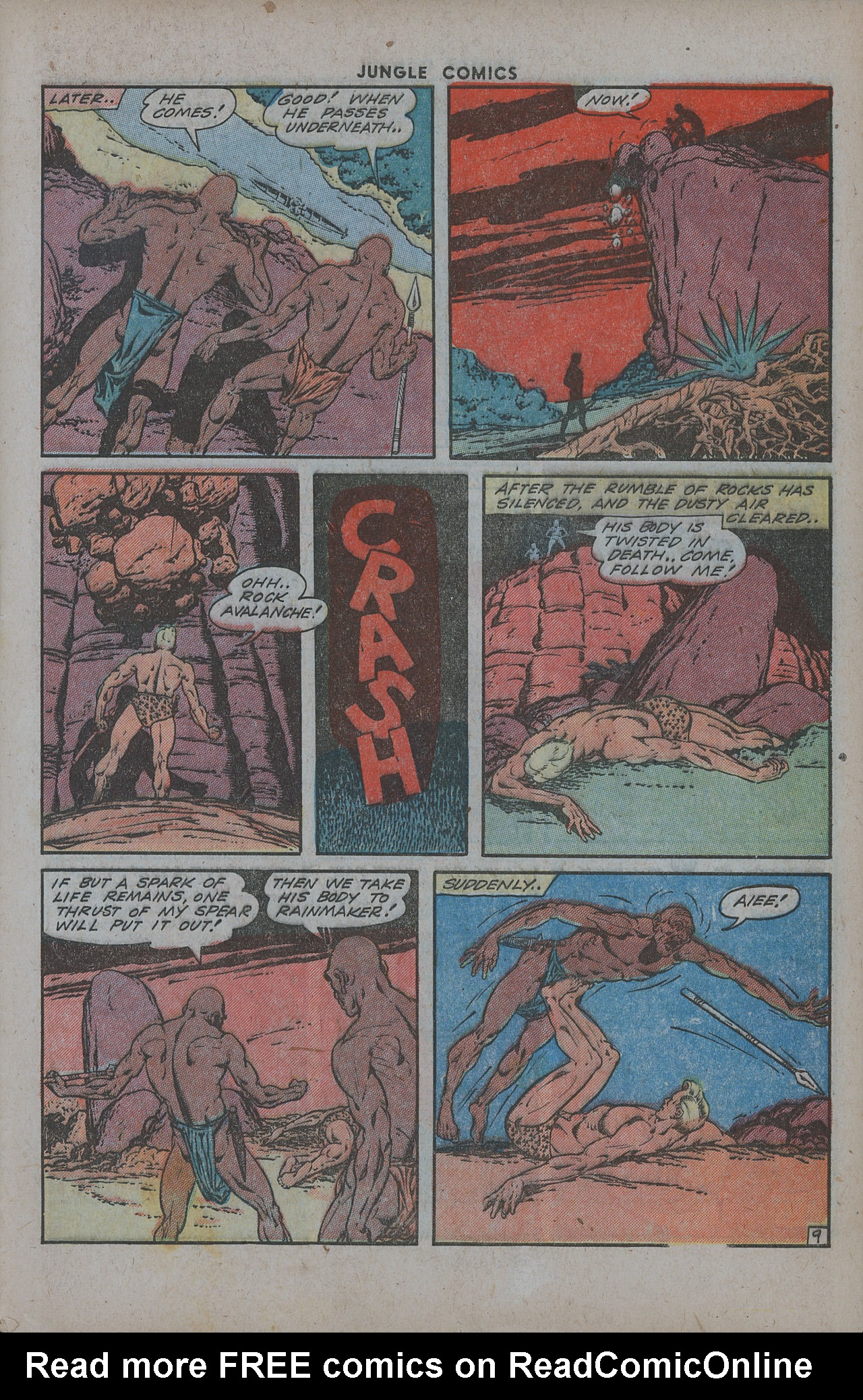 Read online Jungle Comics comic -  Issue #56 - 11